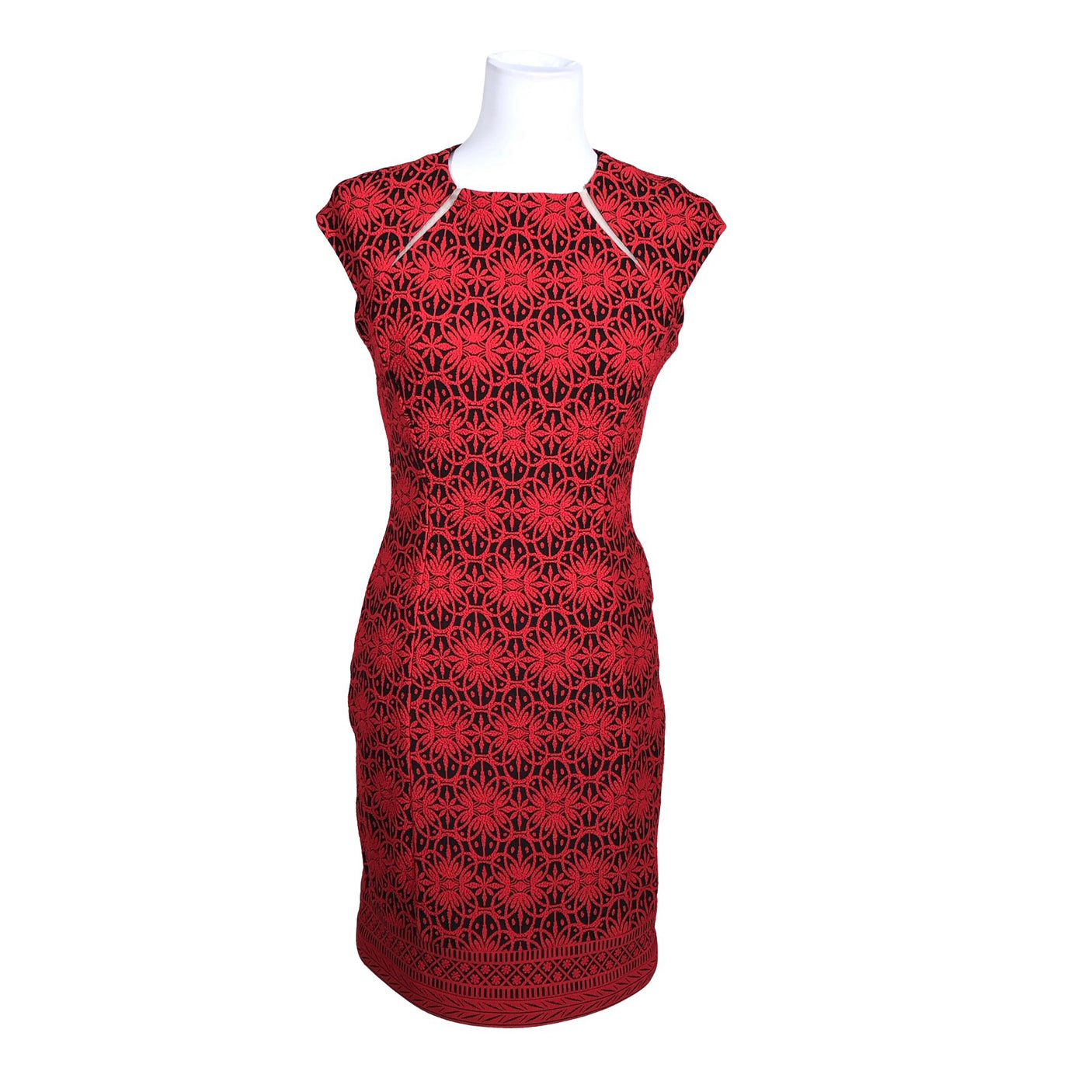 Unisex Joseph Ribkoff - Pliiatskleit, suurus 36 - Punane (1)