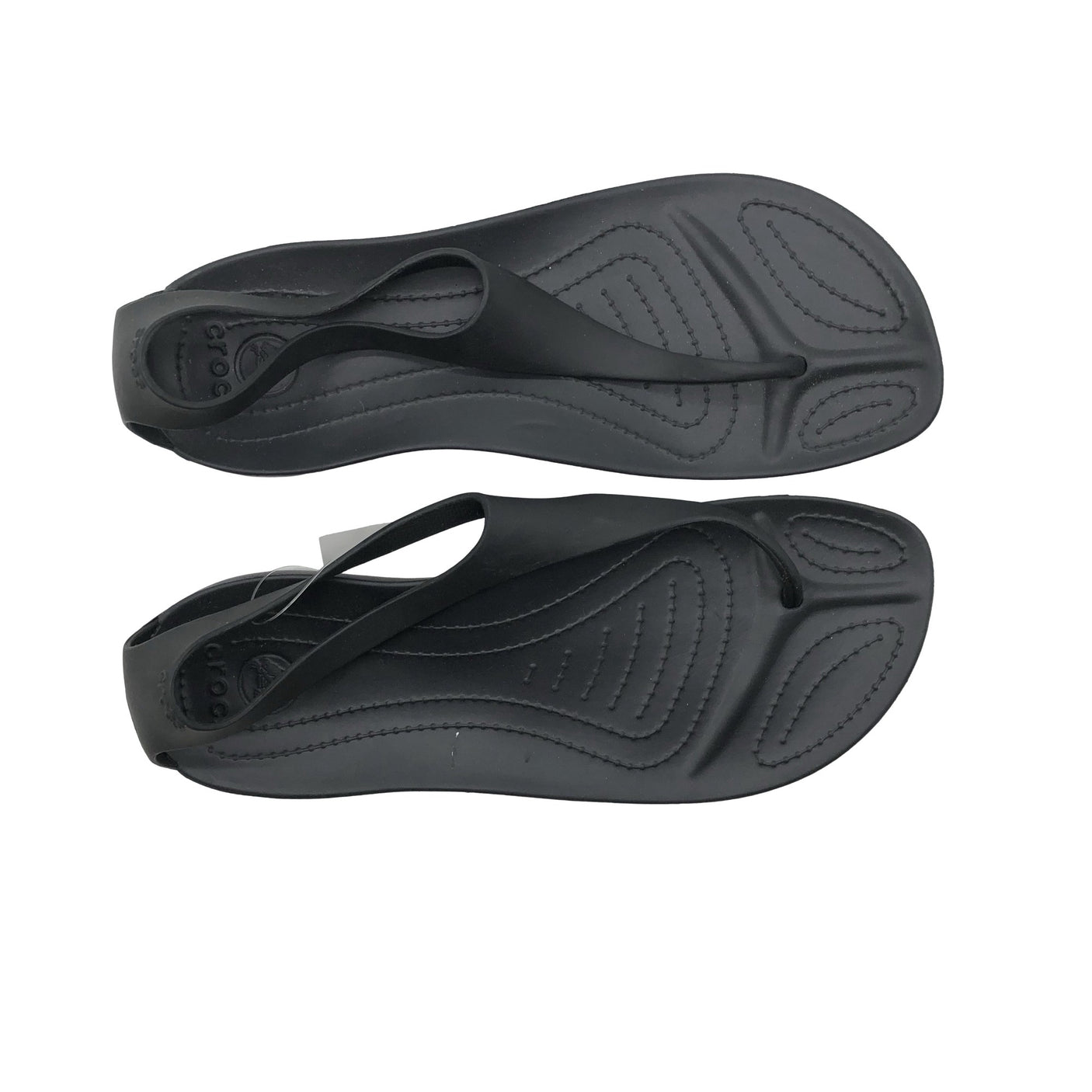 Unisex Crocs - Plätud, suurus 43 - Must (1)