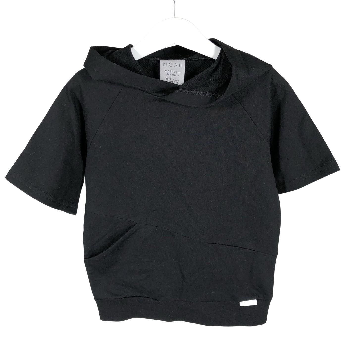 Unisex NOSH - Dressipluus, suurus 110 - 116 - Must (1)