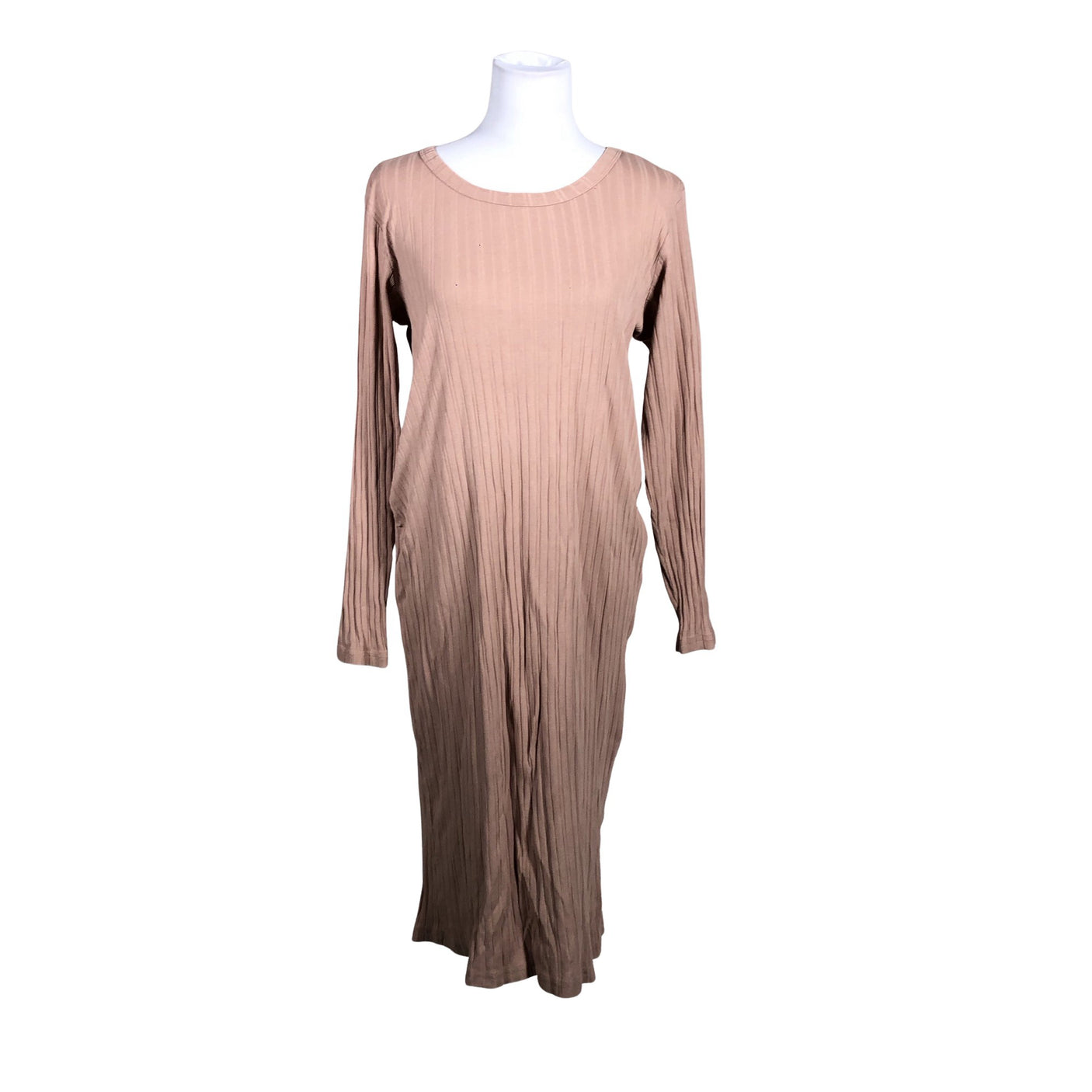 Unisex H&M Mama - Trikotaažist kleit, suurus 40 - Heleroosa (1)
