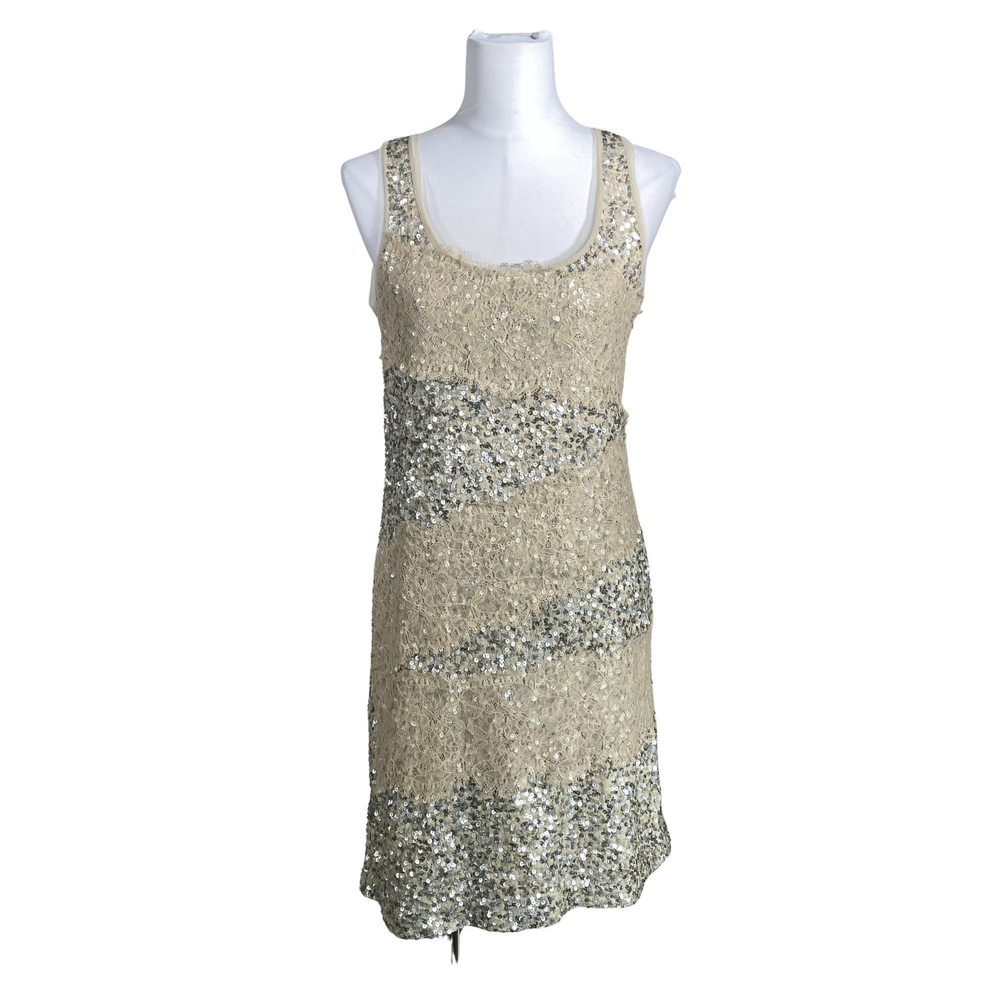 Unisex Andiata - Pidulik kleit, suurus 38 - Beige (1)