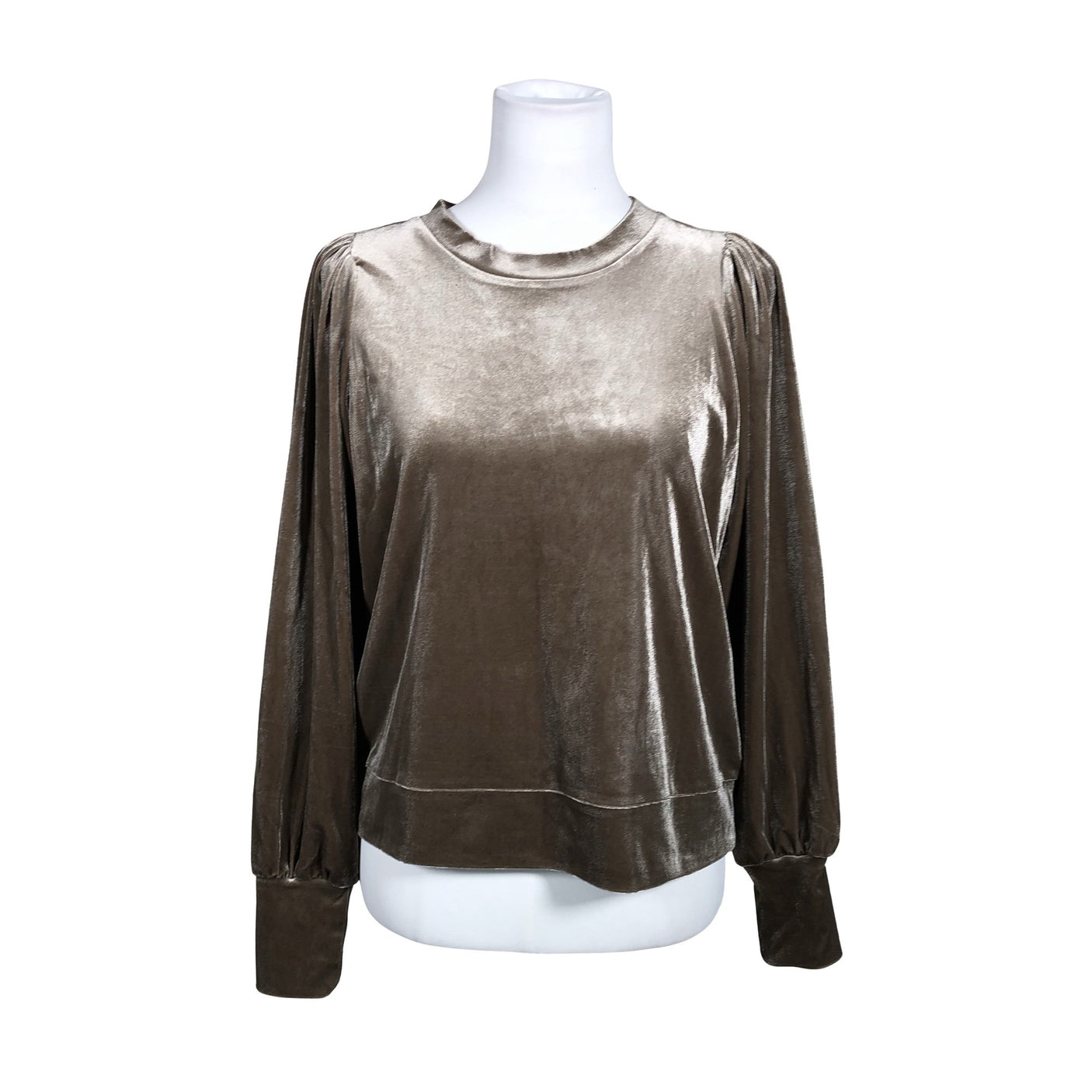 Unisex Part two - Dressikangast pluus, suurus 38 - Pruun (1)