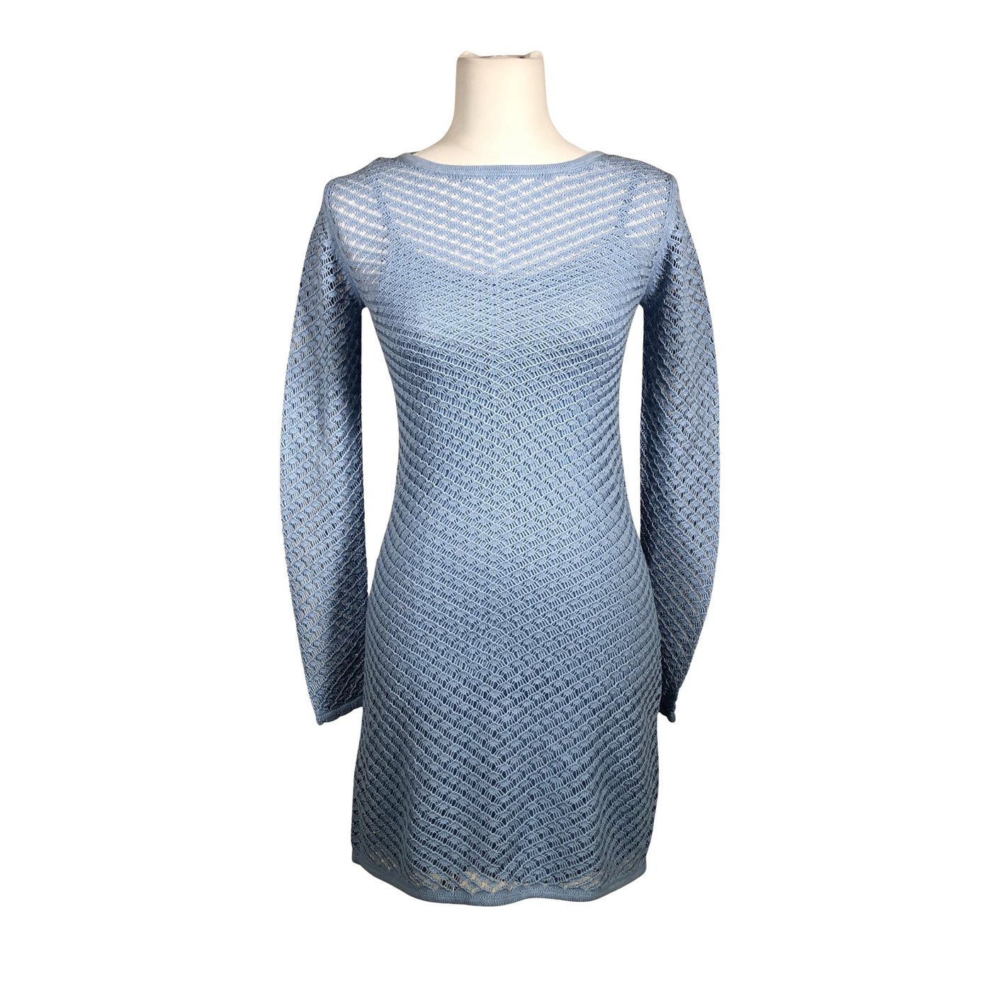 Unisex Everlane - Kootud kleit, suurus 32 - Helesinine (1)