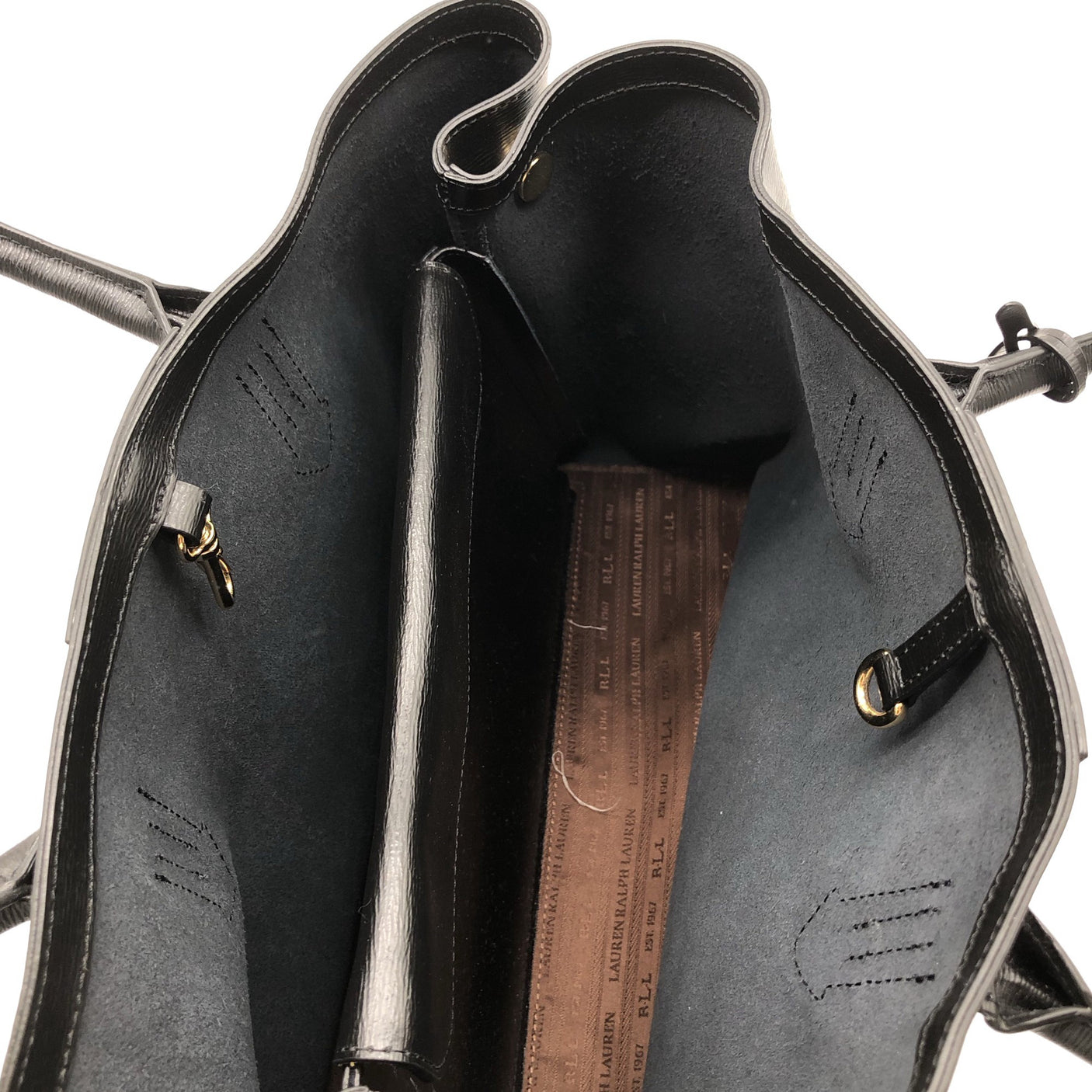 Unisex Lauren Ralph Lauren - Käekott, suurus Midi - Must (2)