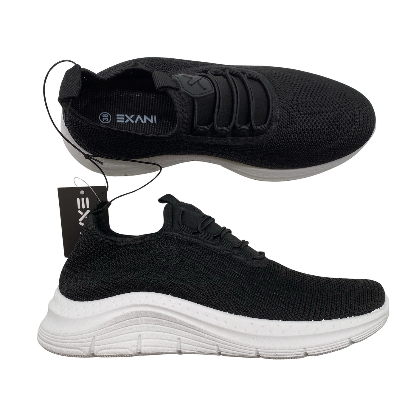 Unisex Exani - Tossud, suurus 38 - Must (1)