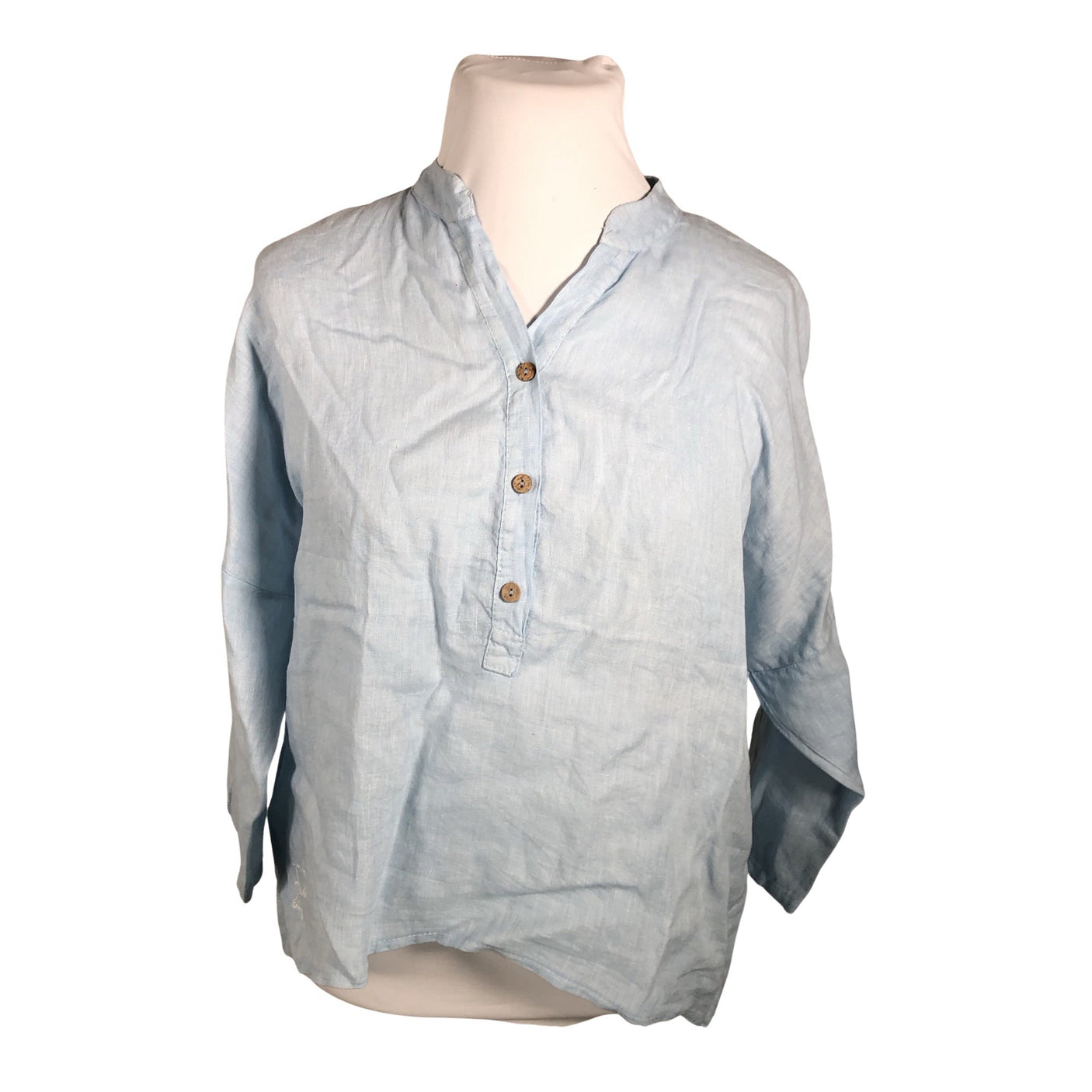 Unisex Bohemiana - Pluus, suurus 42 - Helesinine (1)