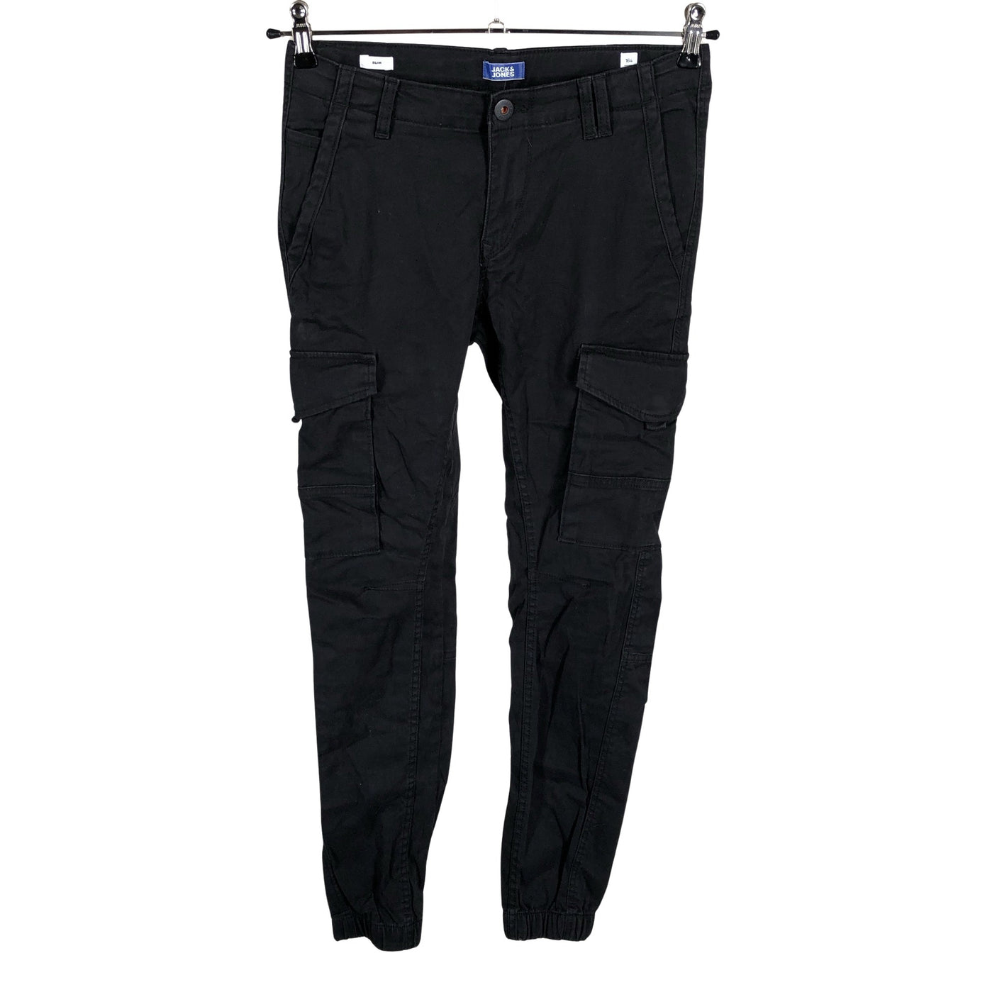 Unisex Jack & Jones - Cargo-püksid, suurus 158 - 164 - Must (1)
