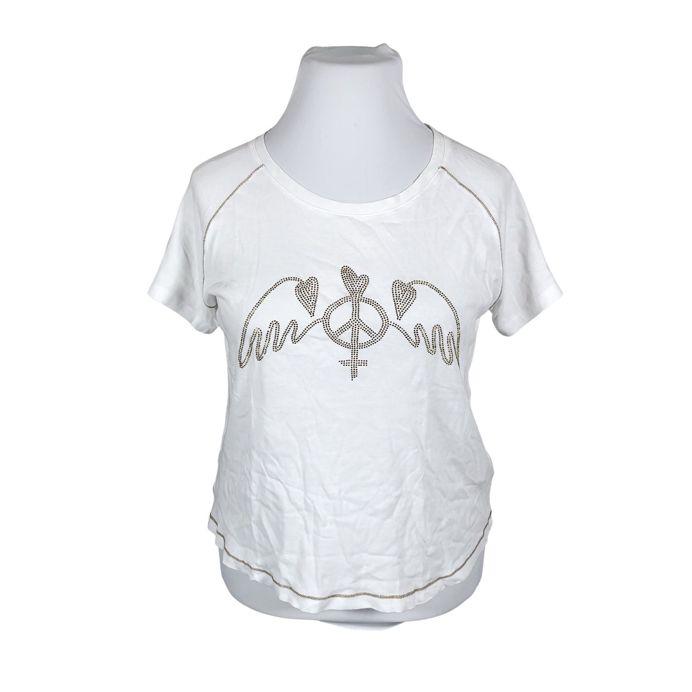 Unisex Mos Mosh - T-särk, suurus 42 - Valge (1)