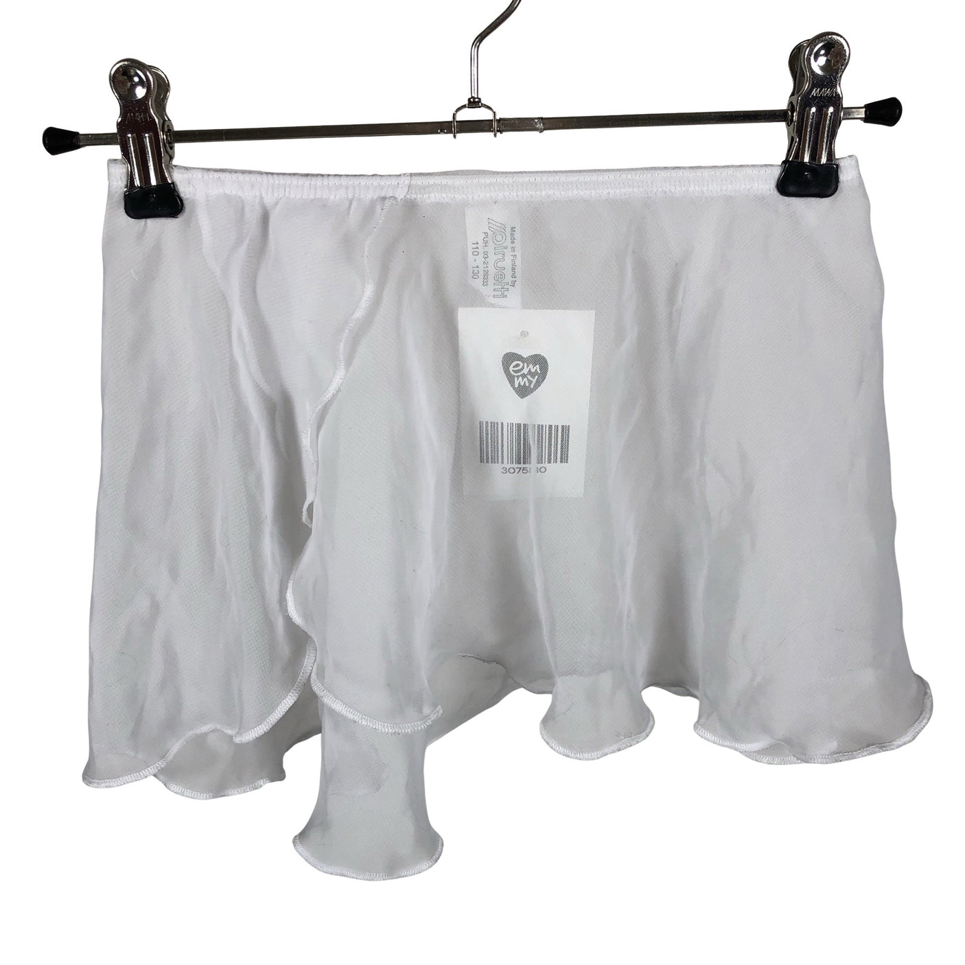 Unisex La Pirouette - Trikotaažist seelik, suurus 122 - 128 - Valge (1)