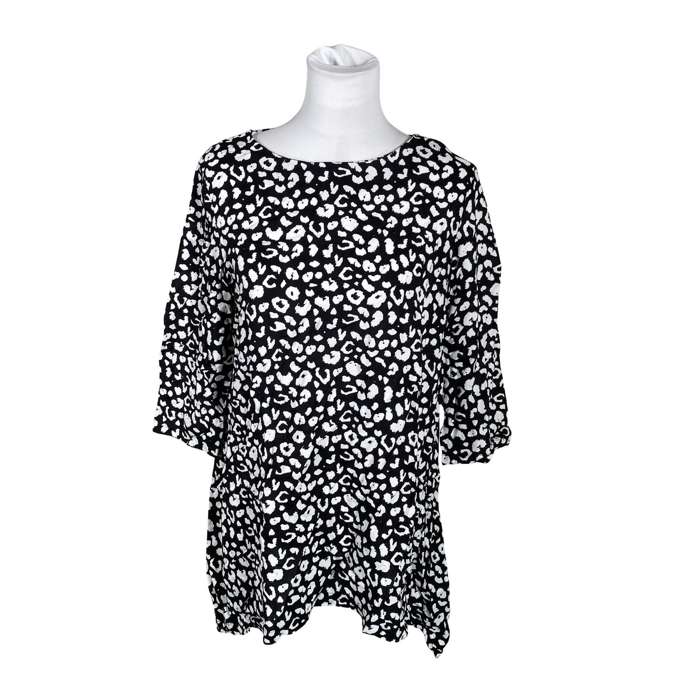 Unisex O.I.S - Mitteveniv tuunika, suurus 36 - Must (1)
