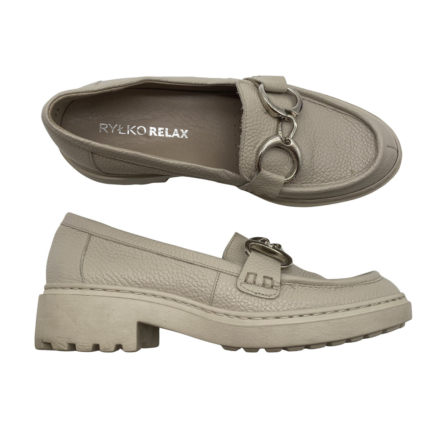 Unisex Rylko - Mokassiinid, suurus 39 - Hall (1)