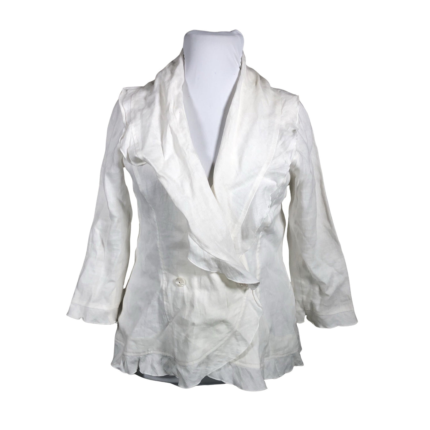 Unisex Almia - Jakk, suurus 42 - Looduslik valge (1)