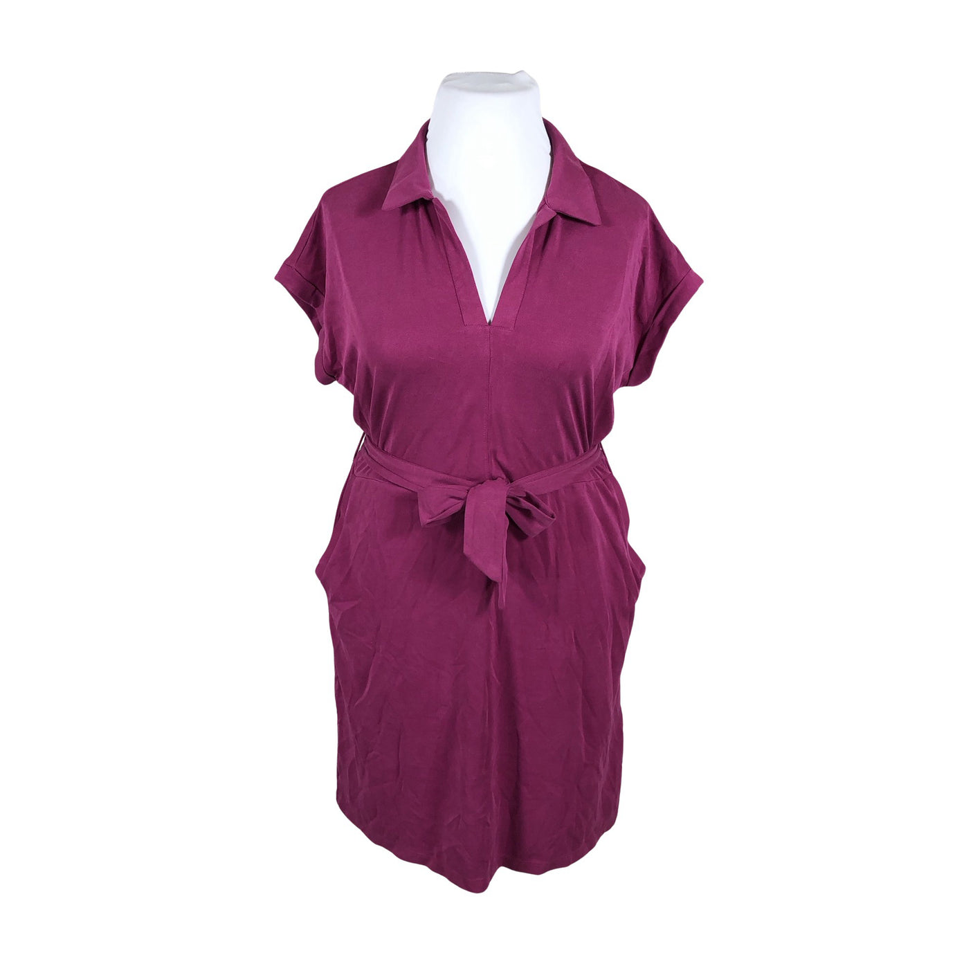 Unisex Esprit - Trikotaažist kleit, suurus 42 - Lilla (1)