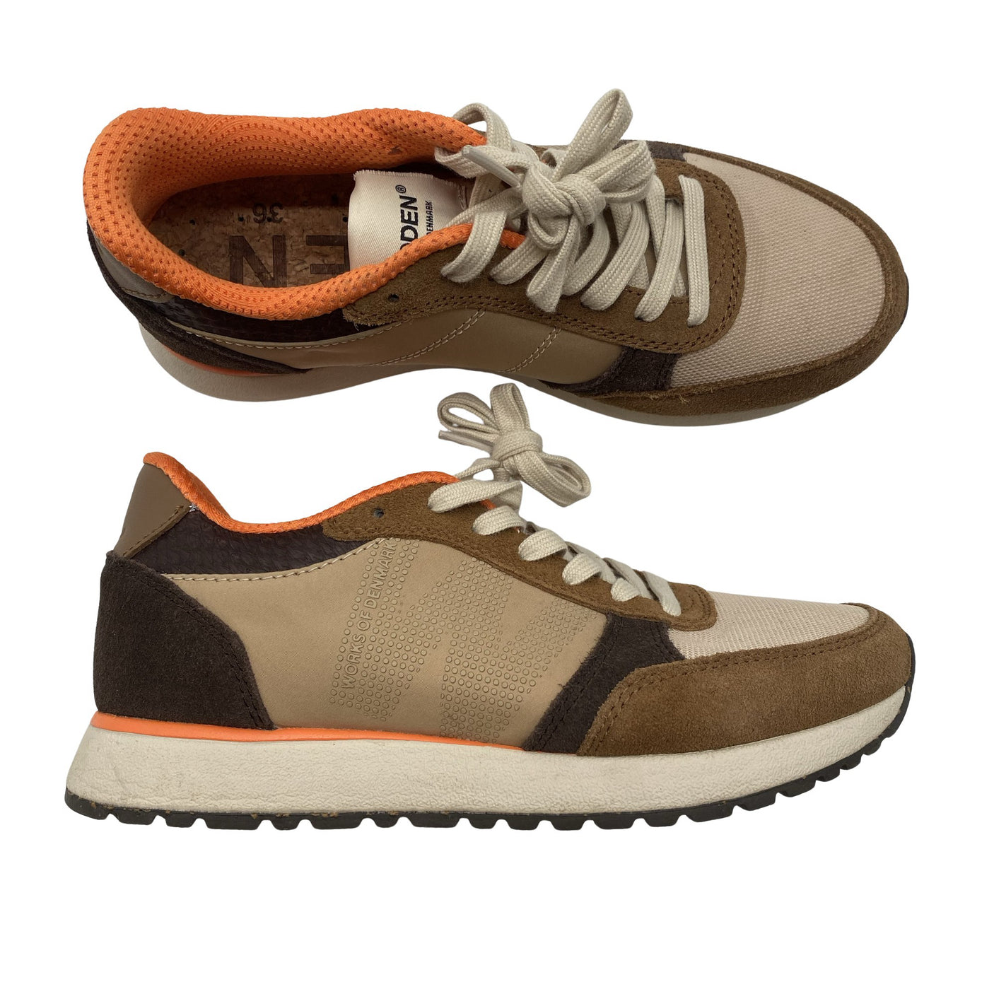 Unisex Woden - Tennised, suurus 36 - Pruun (1)