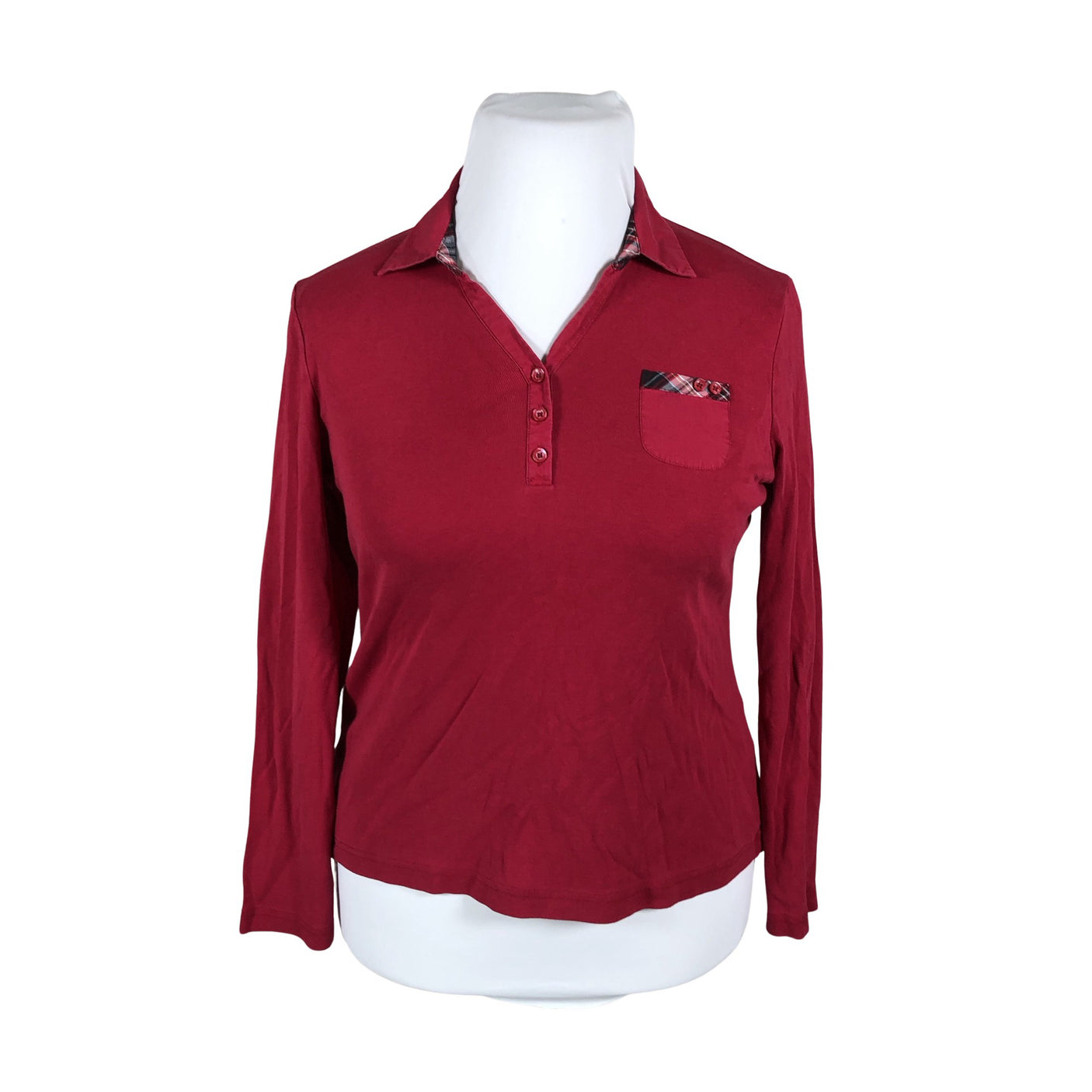 Unisex Gerry Weber - Trikotaažist pluus, suurus 42 - Punane (1)