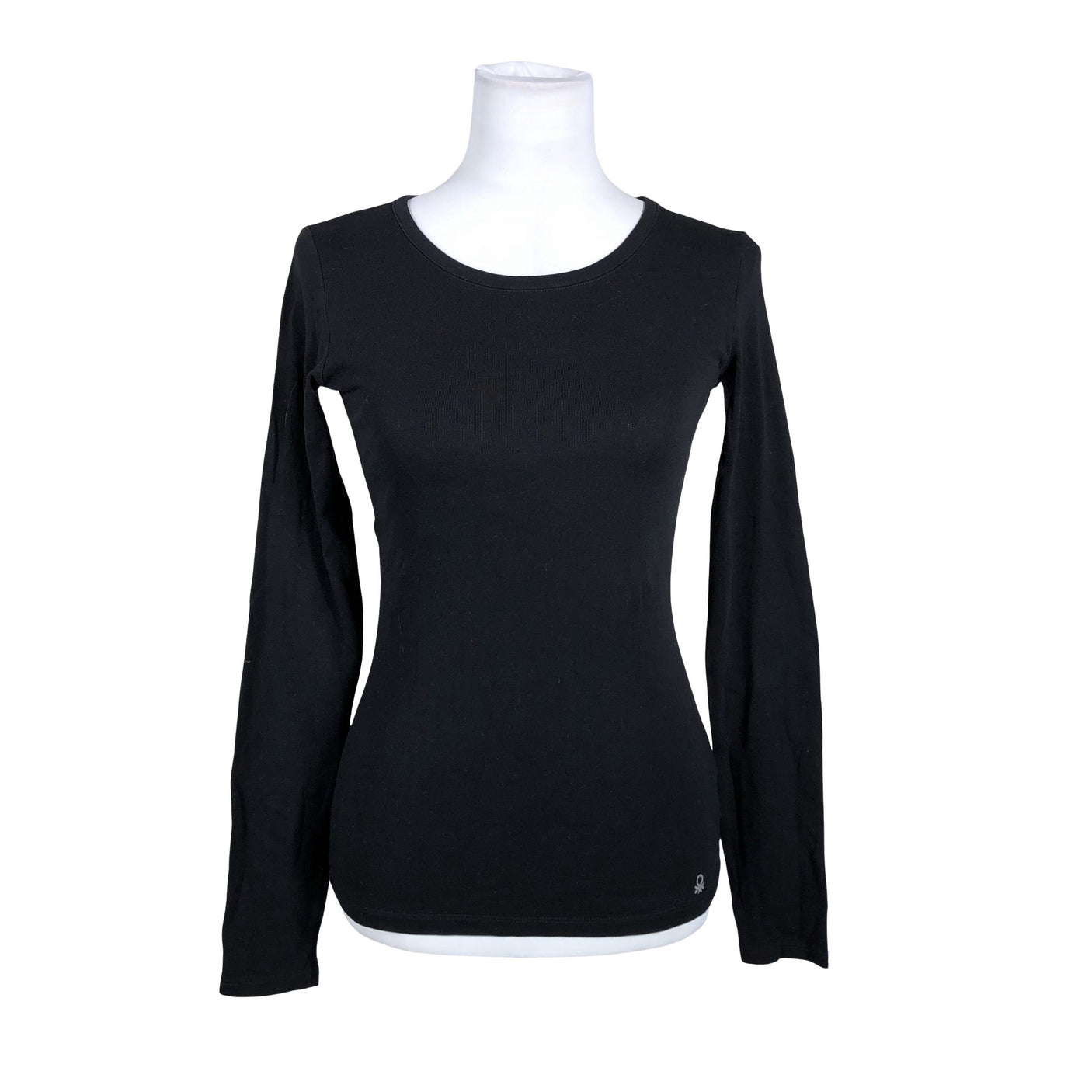 Unisex Benetton - Trikotaažist pluus, suurus 38 - Must (1)
