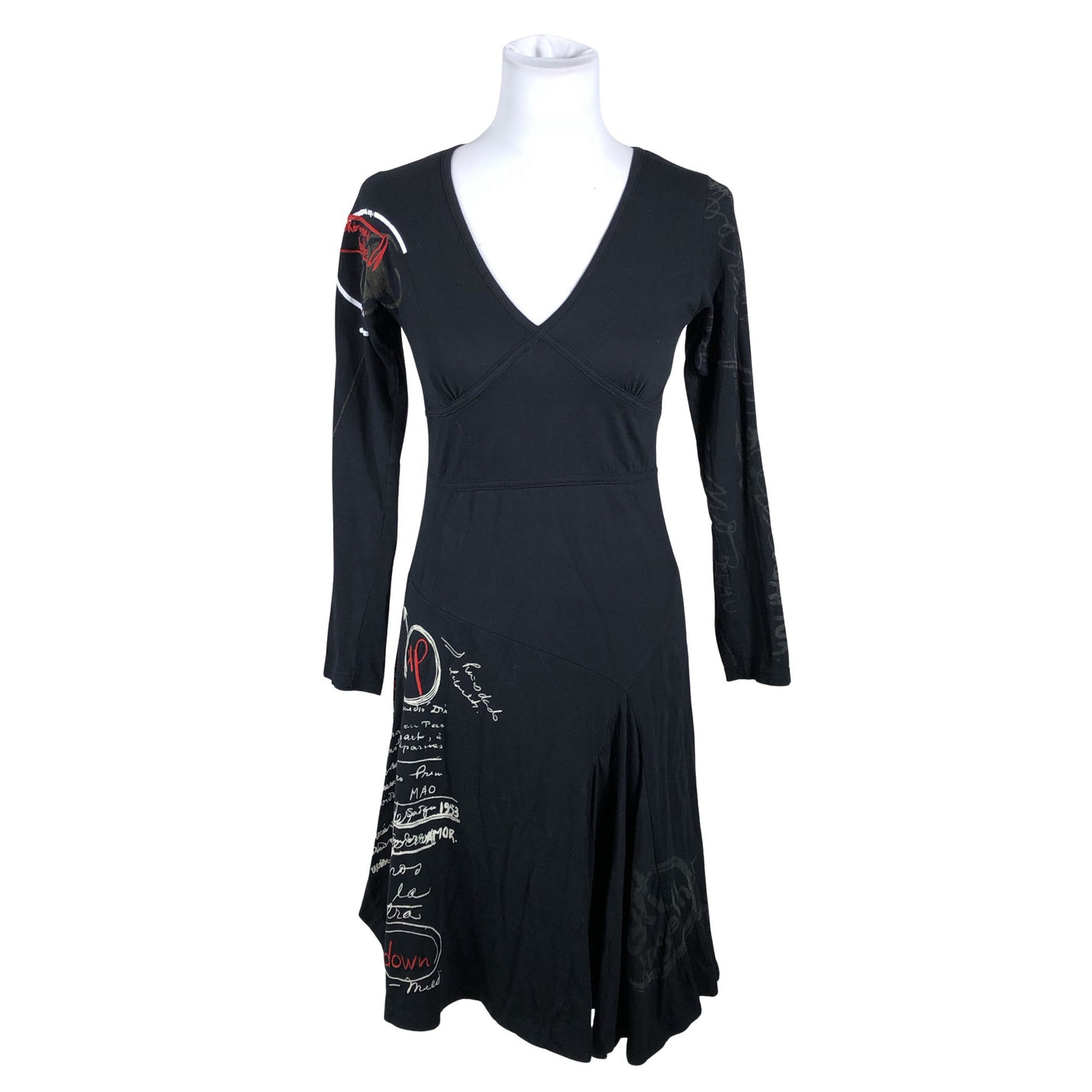 Unisex Desigual - Trikotaažist kleit, suurus 36 - Must (1)