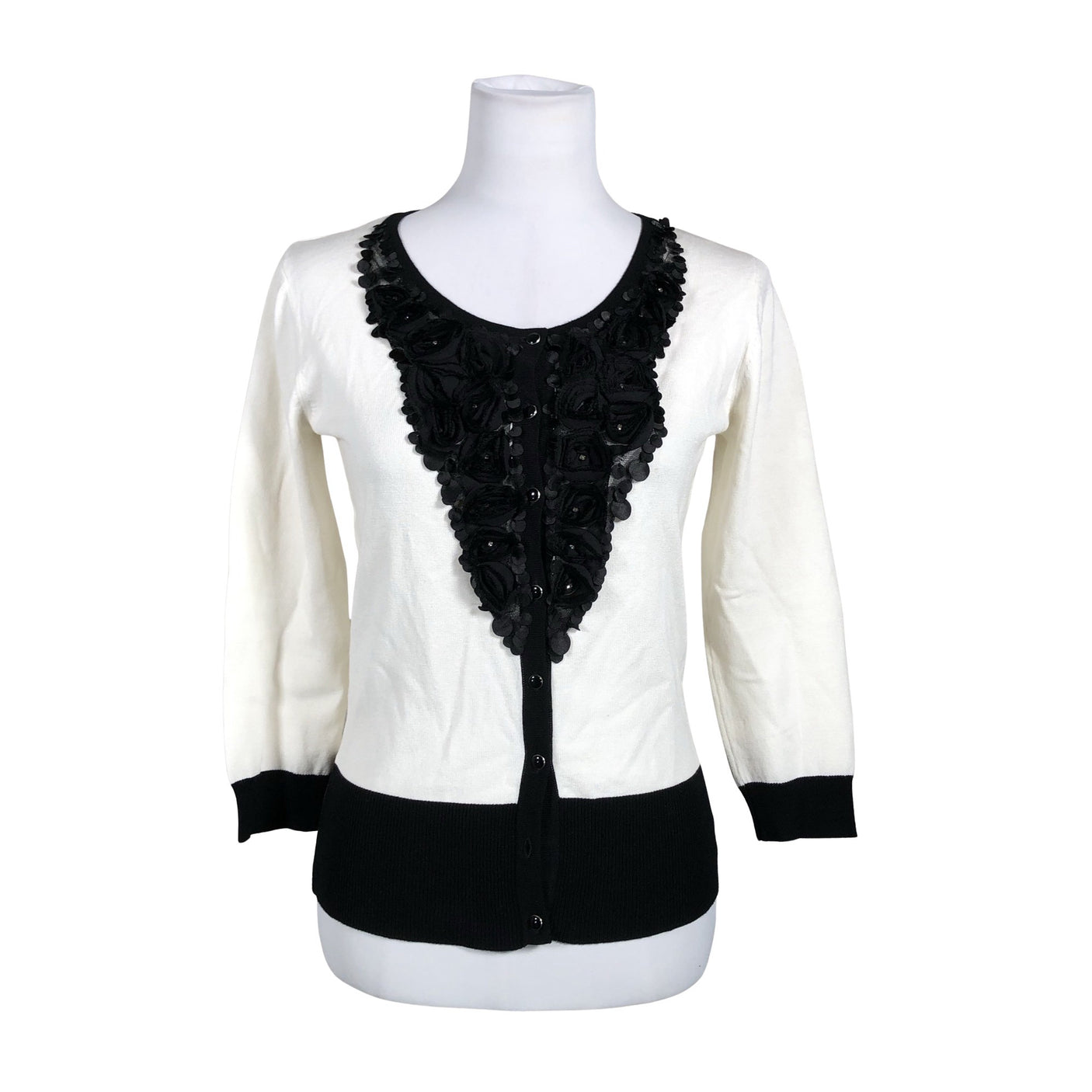 Unisex E'NY - Kardigan, suurus 38 - Looduslik valge (1)