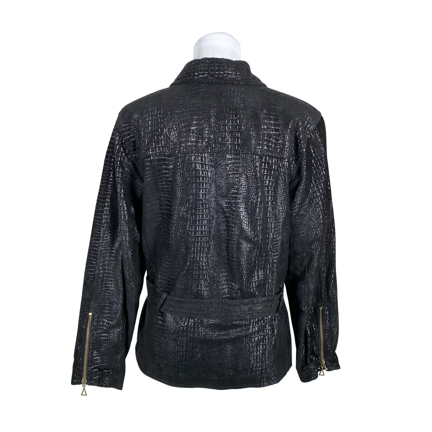 Unisex Big-L - Nahktagi, suurus 38 - Must (2)