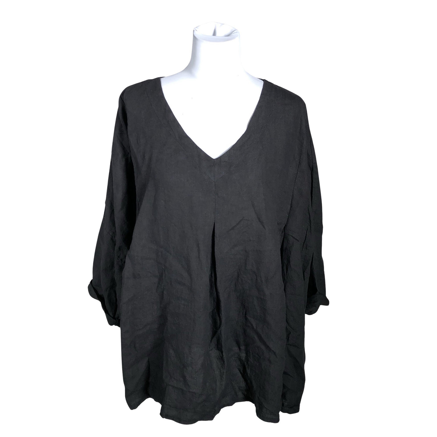 Unisex Bohemiana - Mitteveniv tuunika, suurus 40 - Must (1)