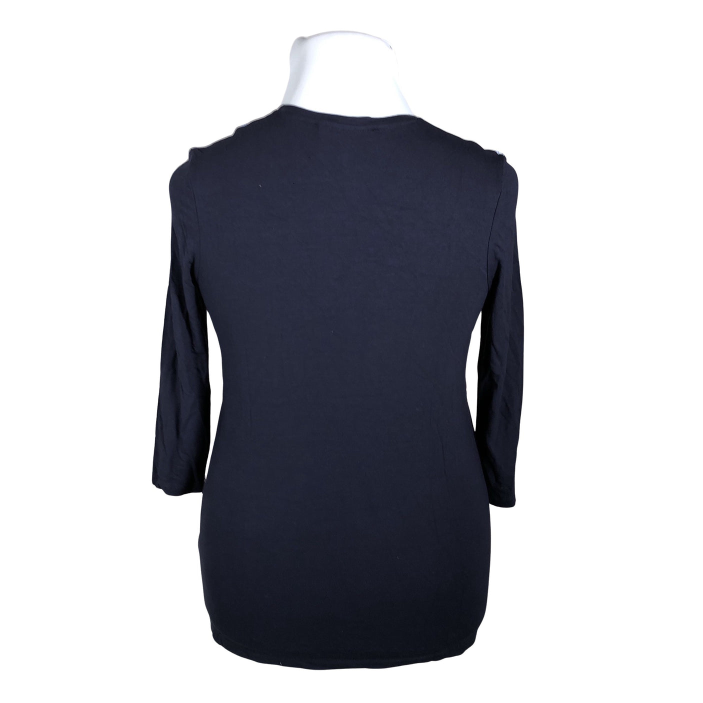 Unisex Betty Barclay - Trikotaažist pluus, suurus 44 - Sinine (2)
