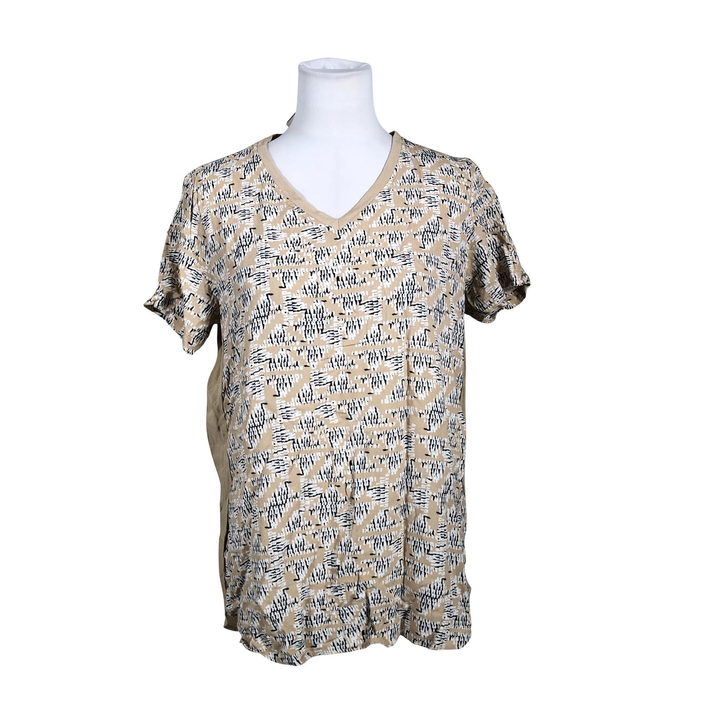 Unisex Yaya - Trikotaažist tuunika, suurus 38 - Beige (1)