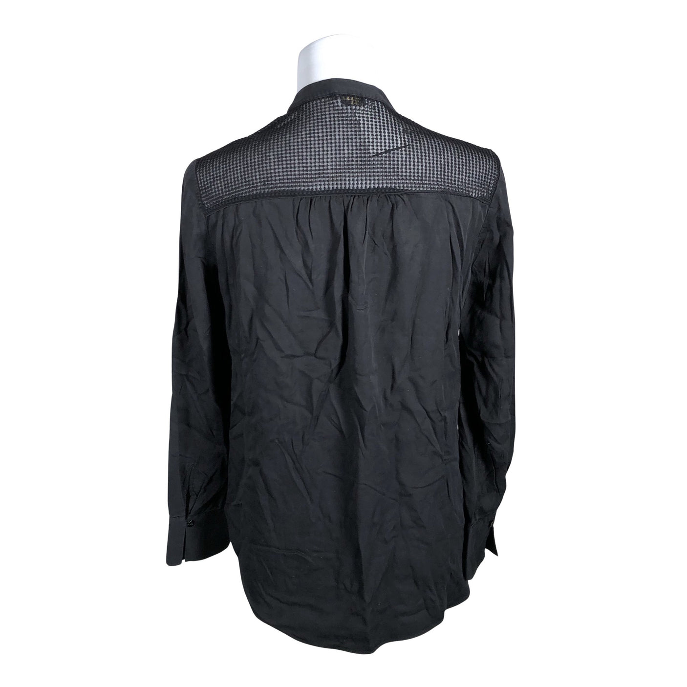 Unisex Massimo Dutti - Pluus, suurus 34 - Must (2)