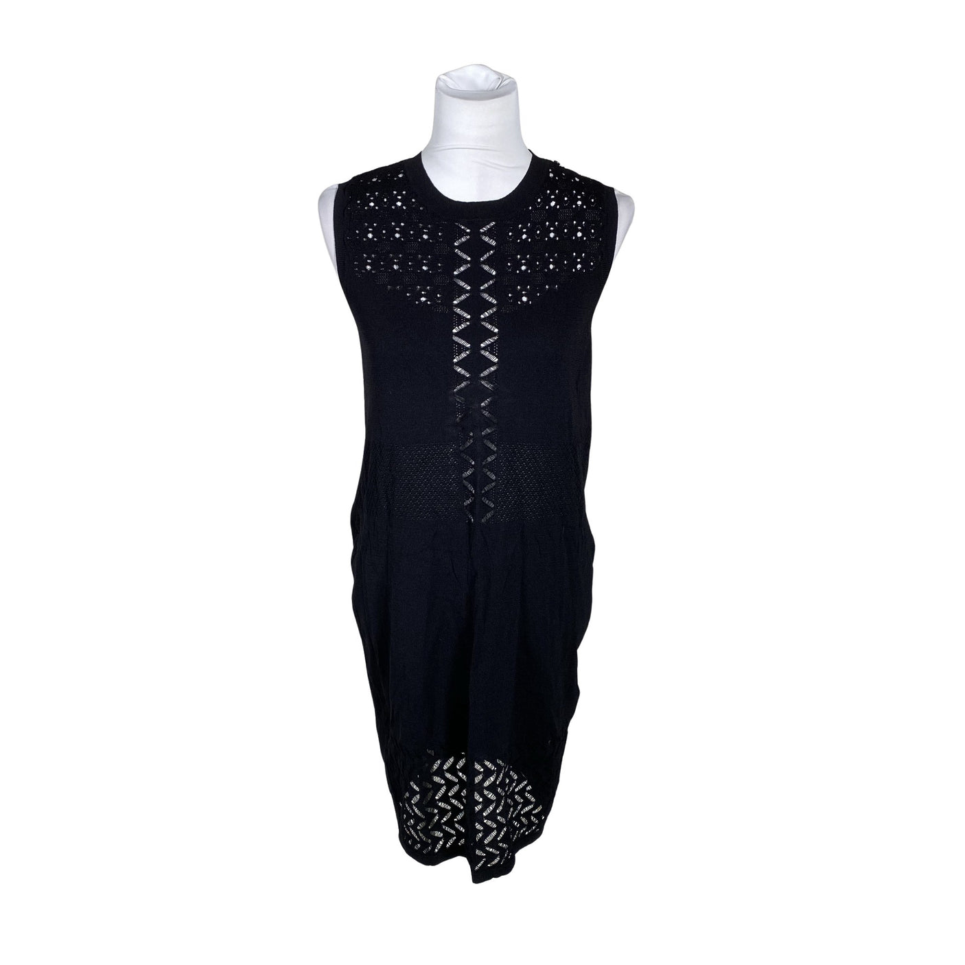 Unisex Diesel - Trikotaažist kleit, suurus 38 - Must (1)