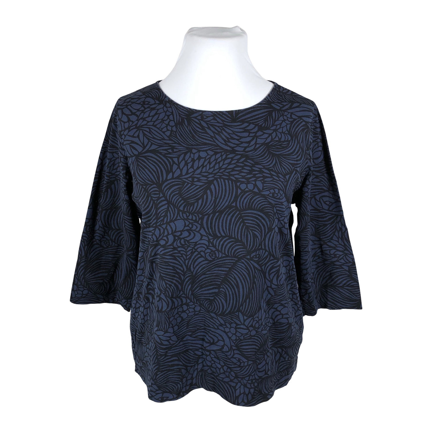 Unisex Marimekko - Trikotaažist pluus, suurus 44 - Sinine (1)