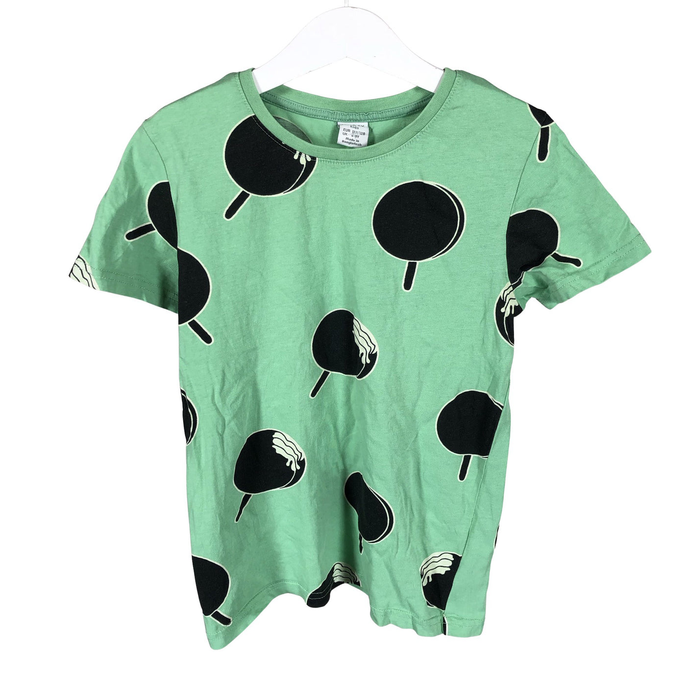 Unisex Lindex - T-särk, suurus 122 - 128 - Roheline (1)