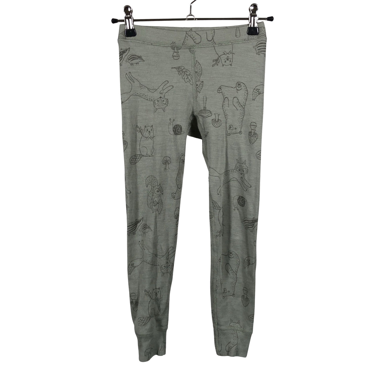 Unisex FIX by Lindex - Trikotaažist püksid, suurus 104 - 110 - Roheline (1)