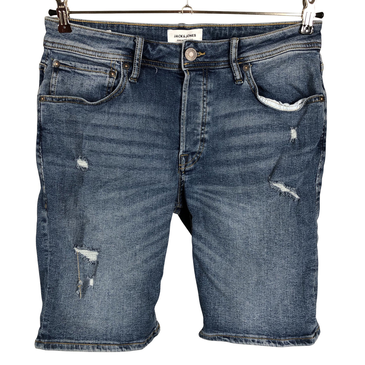 Unisex Jack & Jones - Teksast lühikesed püksid, suurus M - Sinine (1)