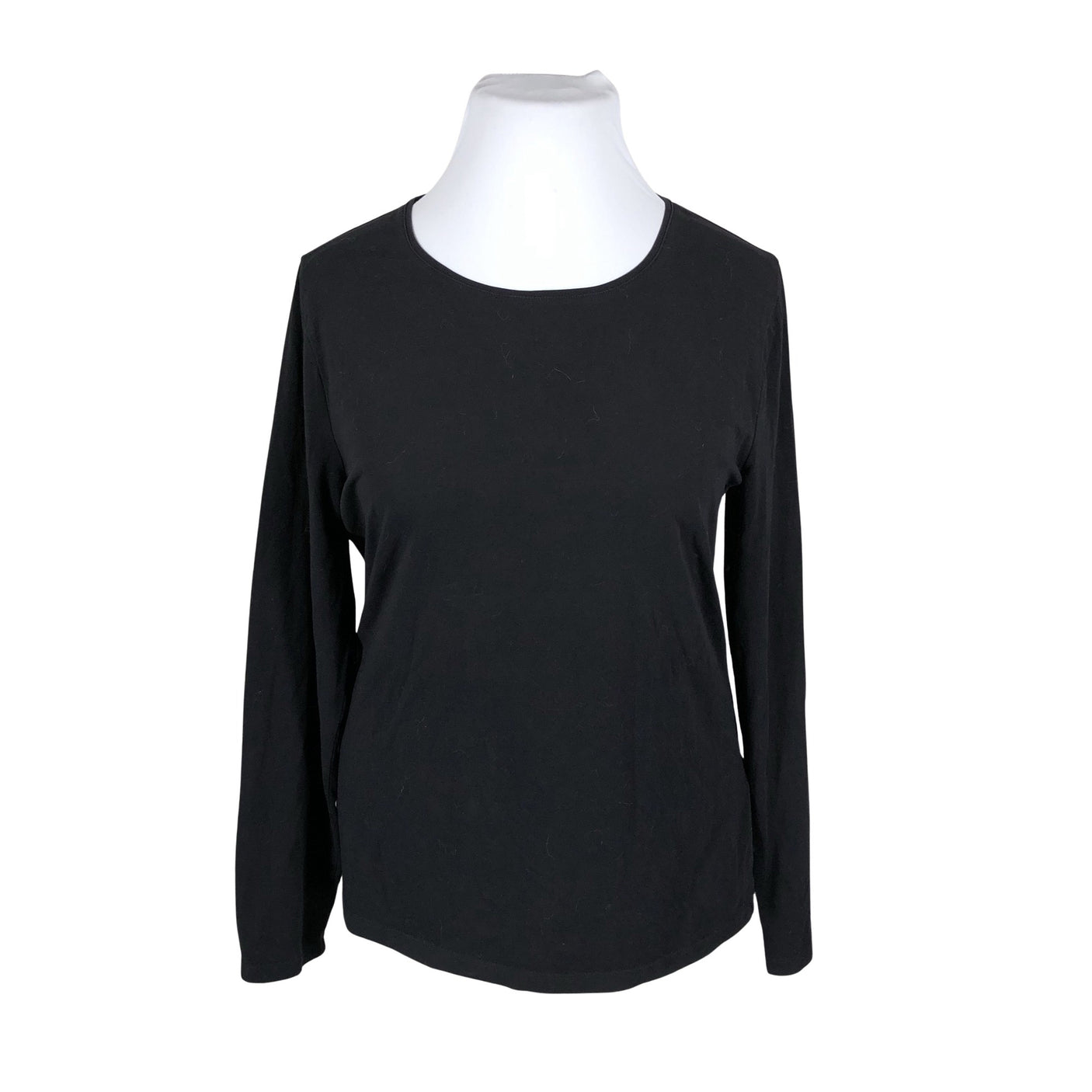 Unisex Ril's - Trikotaažist pluus, suurus 44 - Must (1)