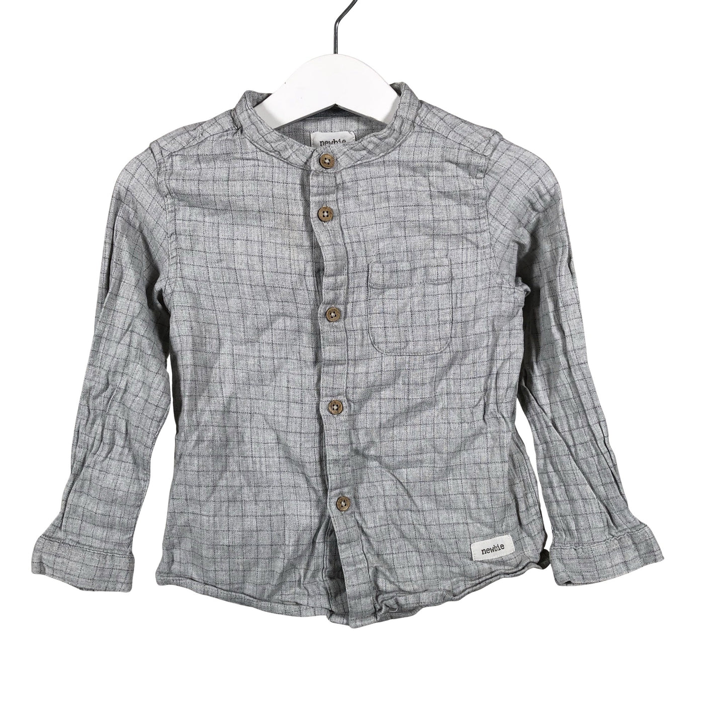 Unisex Newbie - Pluus, suurus 92 - 98 - Hall (1)