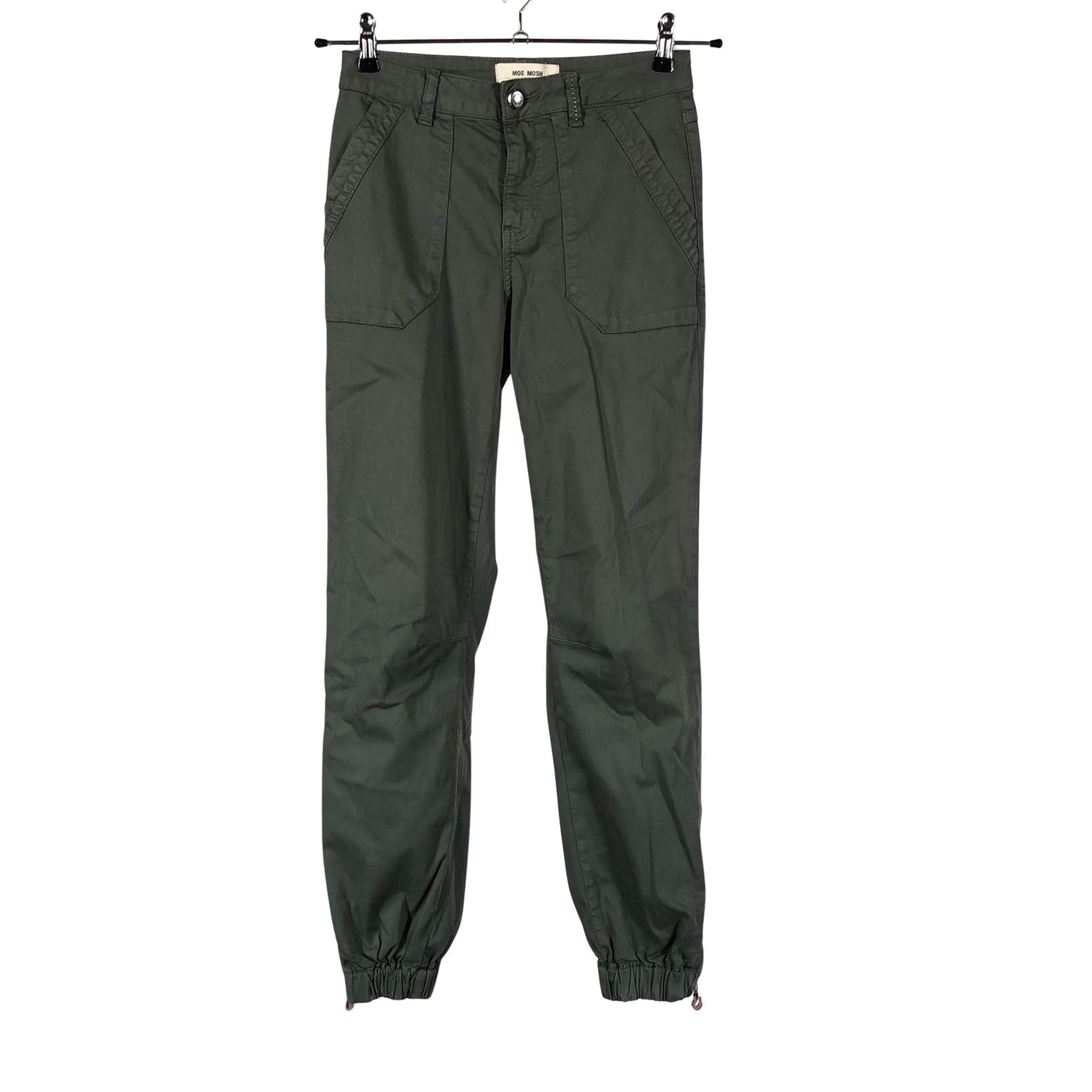 Unisex Mos Mosh - Mittevenivad püksid, suurus W24 - Roheline (1)