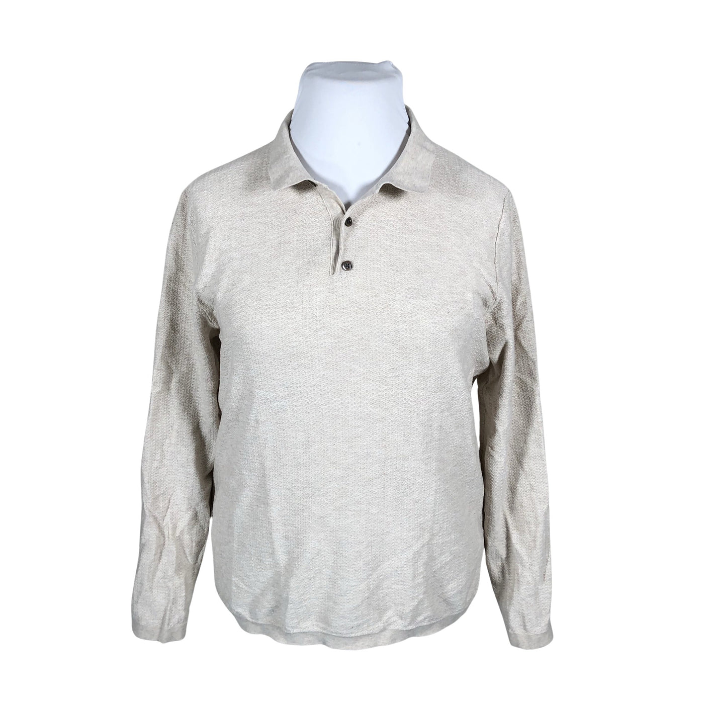 Unisex Massimo Dutti - Trikotaažist pluus, suurus 42 - Beige (1)