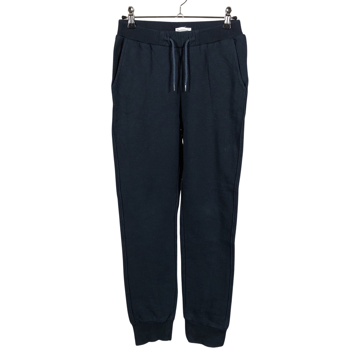 Unisex Knowledge Cotton Apparel - Dressikangast püksid, suurus 146 - 152 - Sinine (1)