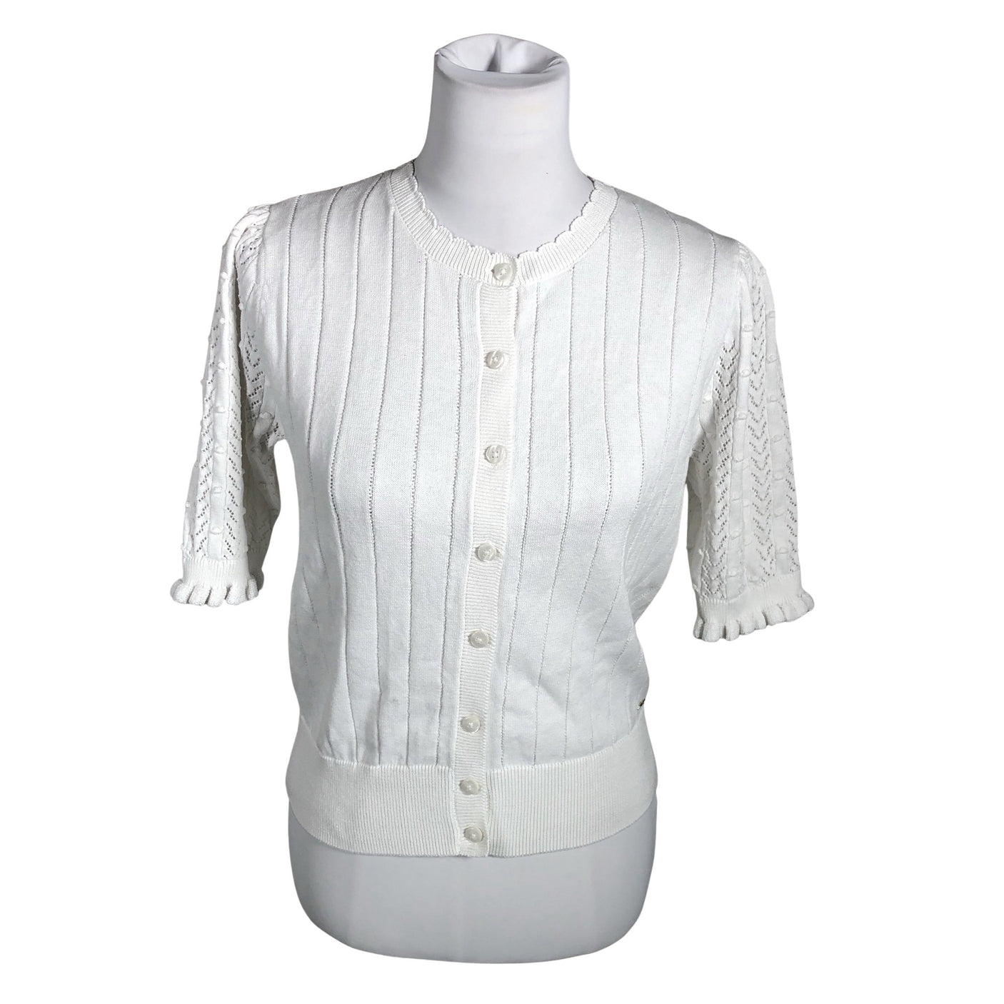 Unisex Holly & Whyte by Lindex - Kardigan, suurus 38 - Valge (1)