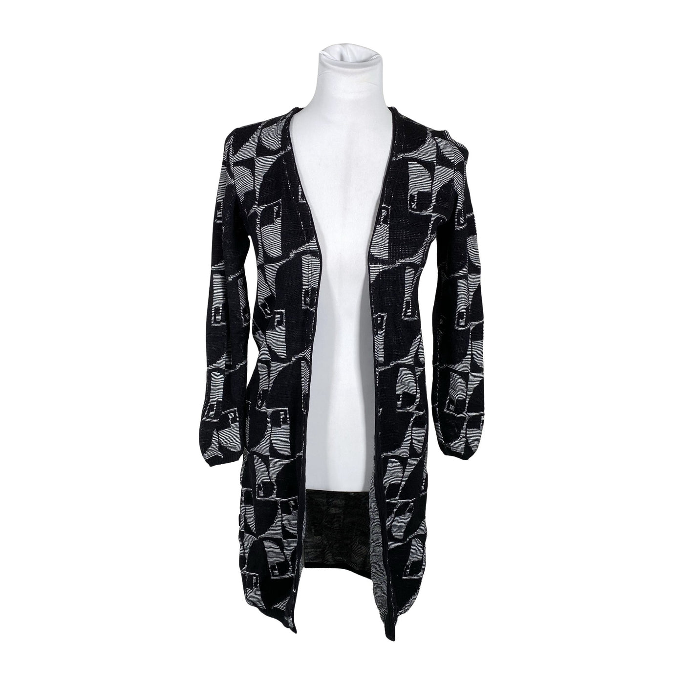 Unisex Kaino - Kardigan, suurus 36 - Must (1)