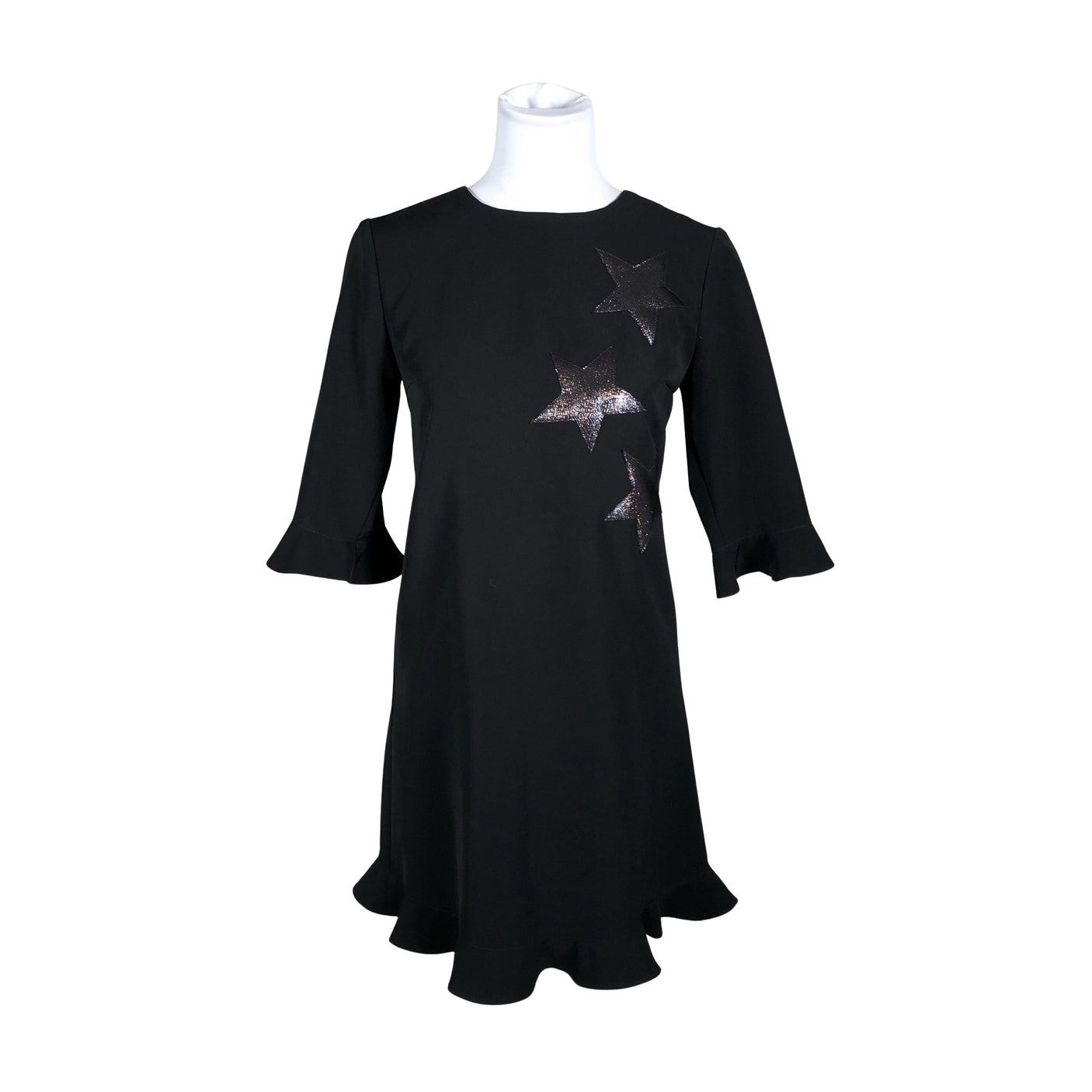 Unisex Mia & Leela - Mitteveniv kleit, suurus 34 - Must (1)