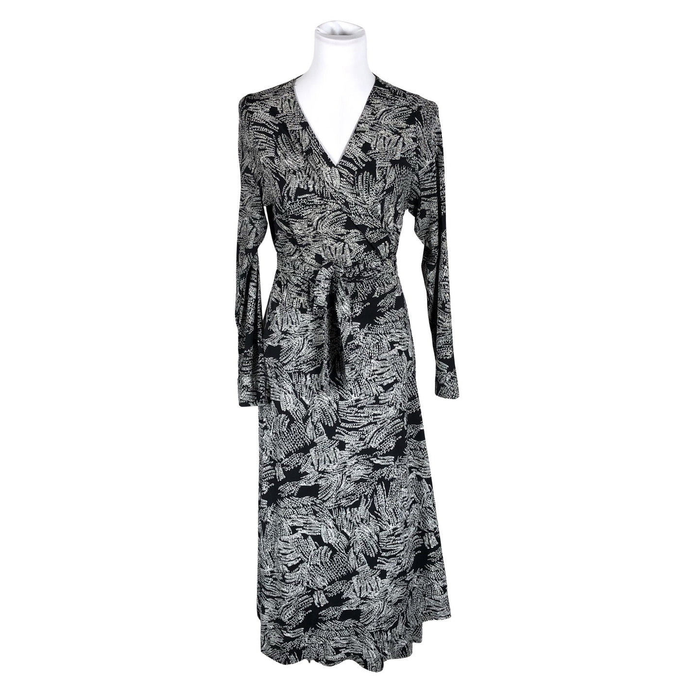 Unisex Papu - Trikotaažist kleit, suurus 40 - Must (1)