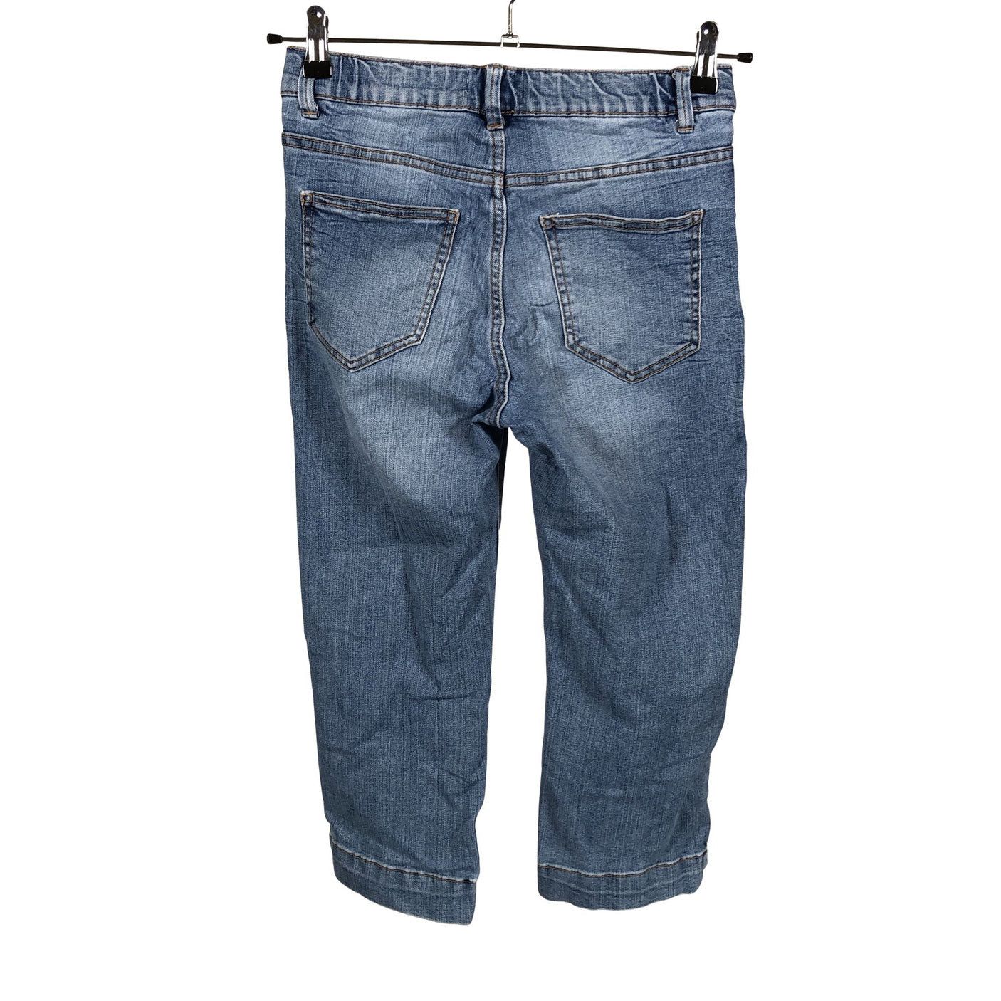 Unisex Lindex - Teksast poolpikad püksid, suurus 36 - Sinine (2)