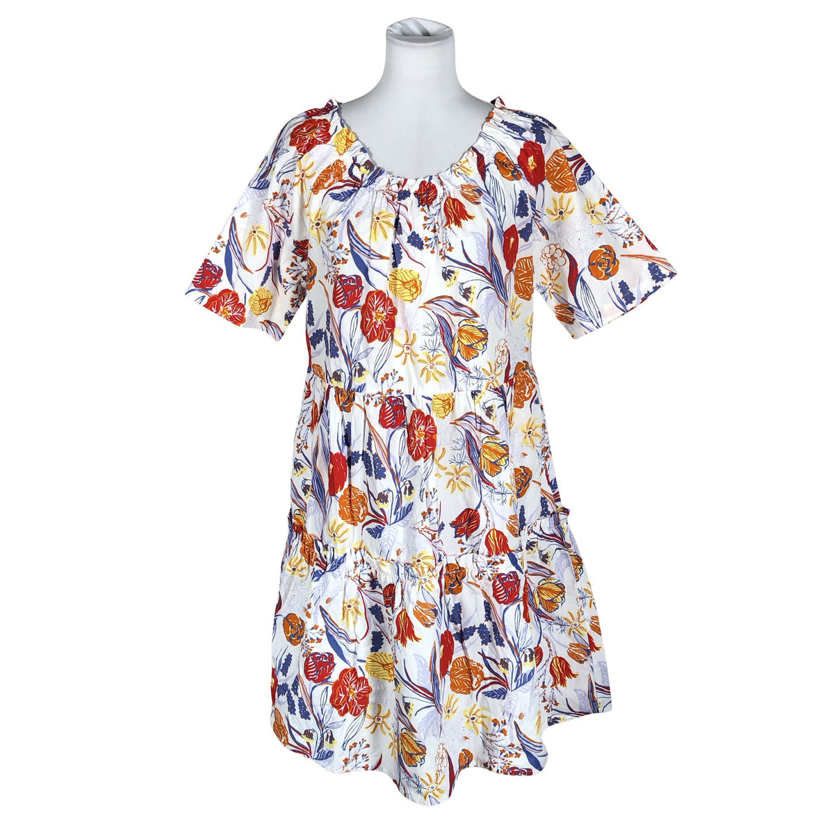 Unisex Nanso - Mitteveniv kleit, suurus 40 - Valge (1)