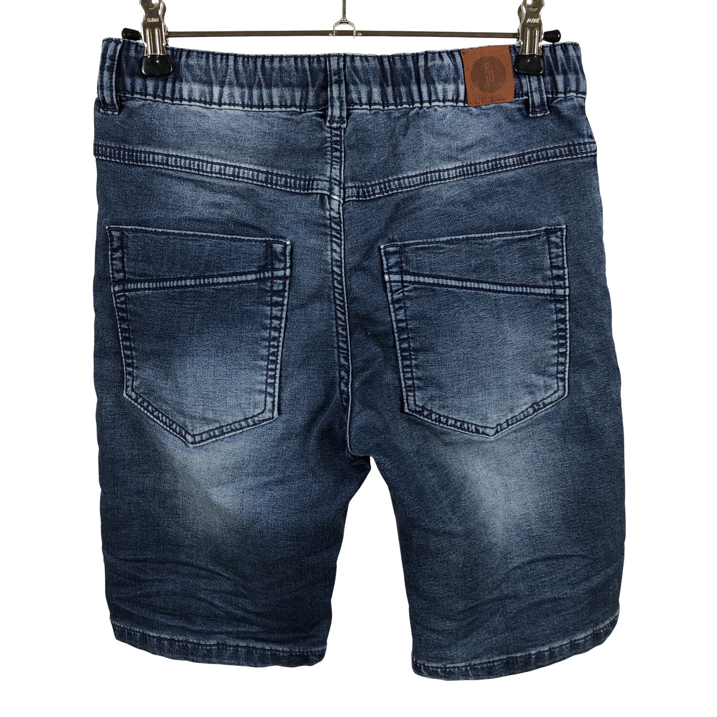 Unisex POMPdeLUX - Teksast lühikesed püksid, suurus 140 - 146 - Sinine (2)