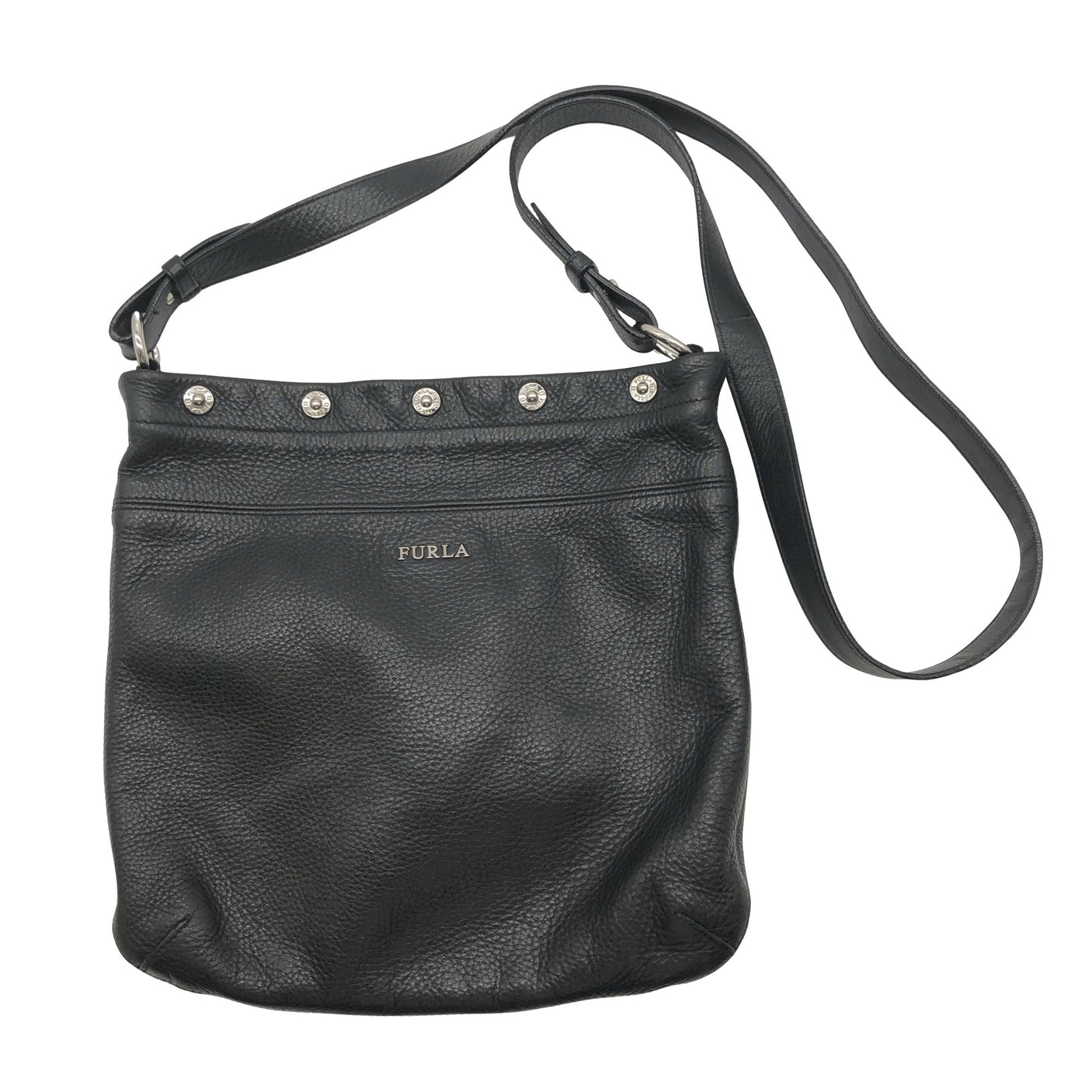 Unisex Furla - Õlakott, suurus Midi - Must (1)