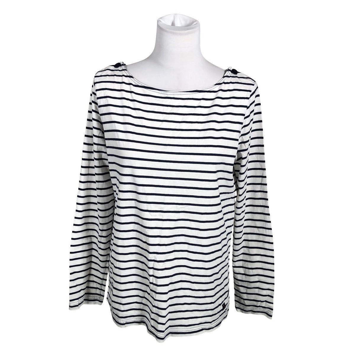 Unisex Polarn O. Pyret - Trikotaažist pluus, suurus 38 - Valge (1)