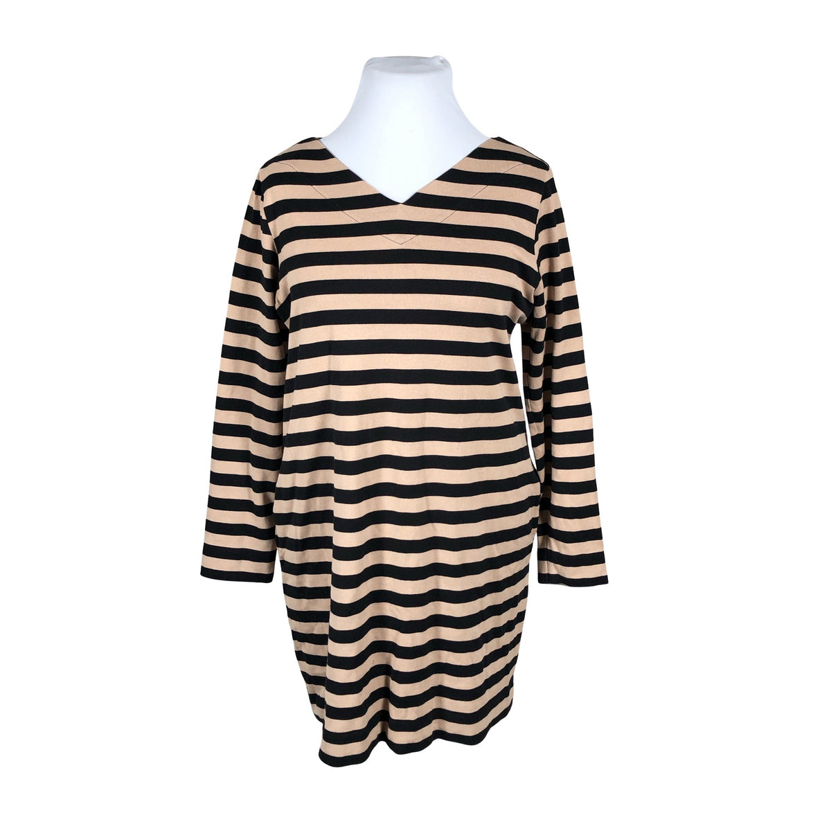Unisex Marimekko - Trikotaažist kleit, suurus 42 - Pruun (1)