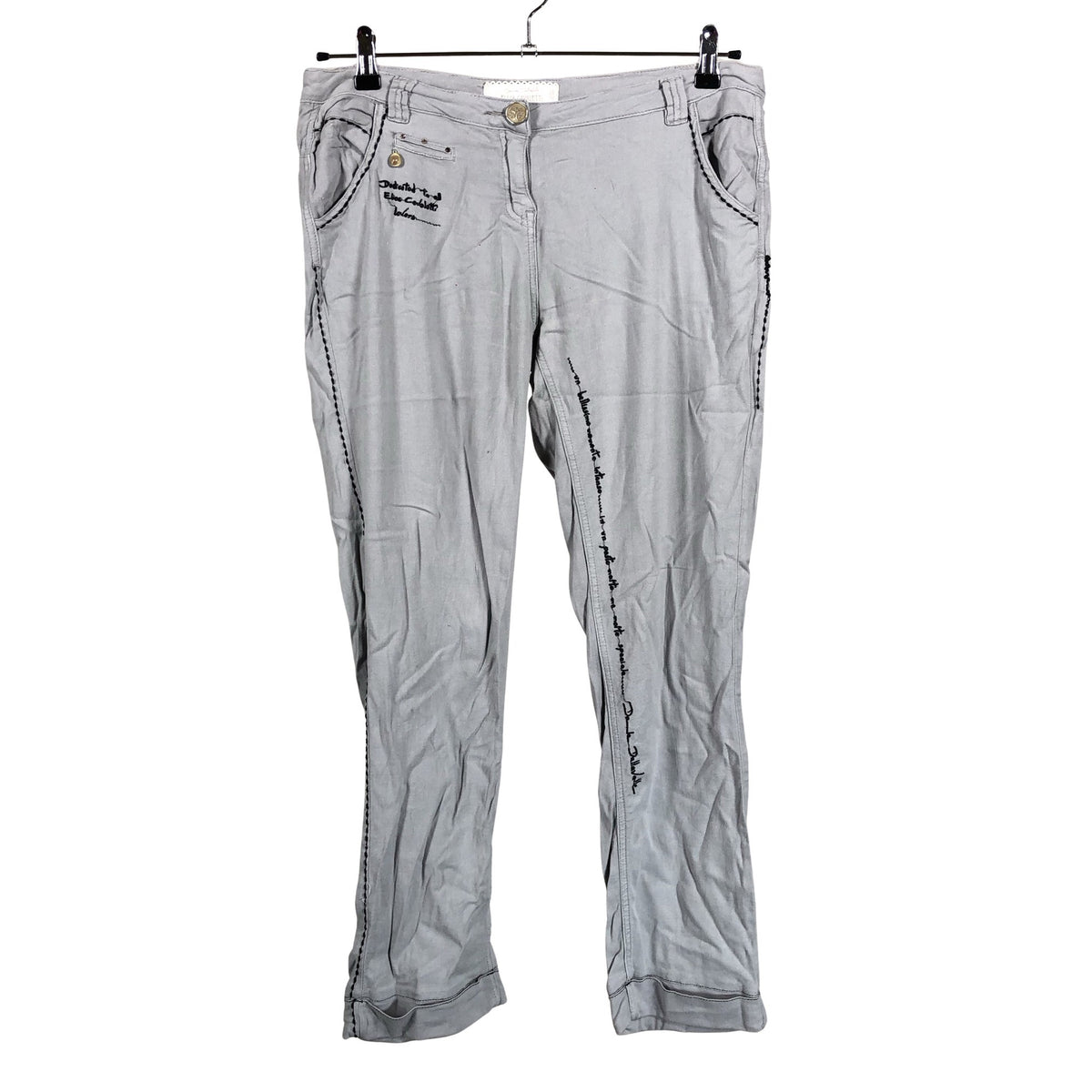 Unisex Elisa Cavaletti - Mittevenivad püksid, suurus W31 - Hall (1)