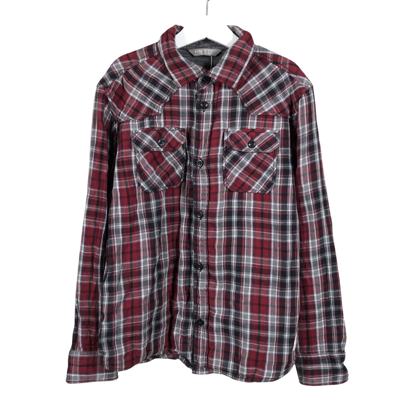 Unisex Lindex - Triiksärk, suurus 146 - 152 - Veinipunane (1)