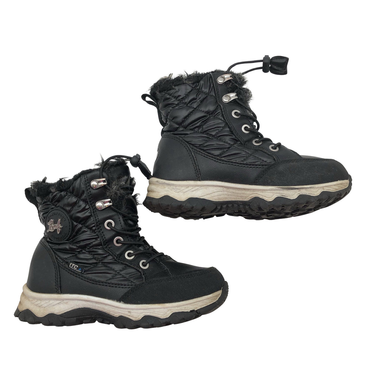 Unisex Leaf - Talvejalanõud, suurus 30 - Must (1)